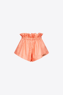 Ruffle Waist Track Short | Sweet Salmon