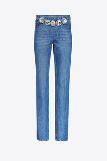 Jumbo Crystal Jean | Medium Wash