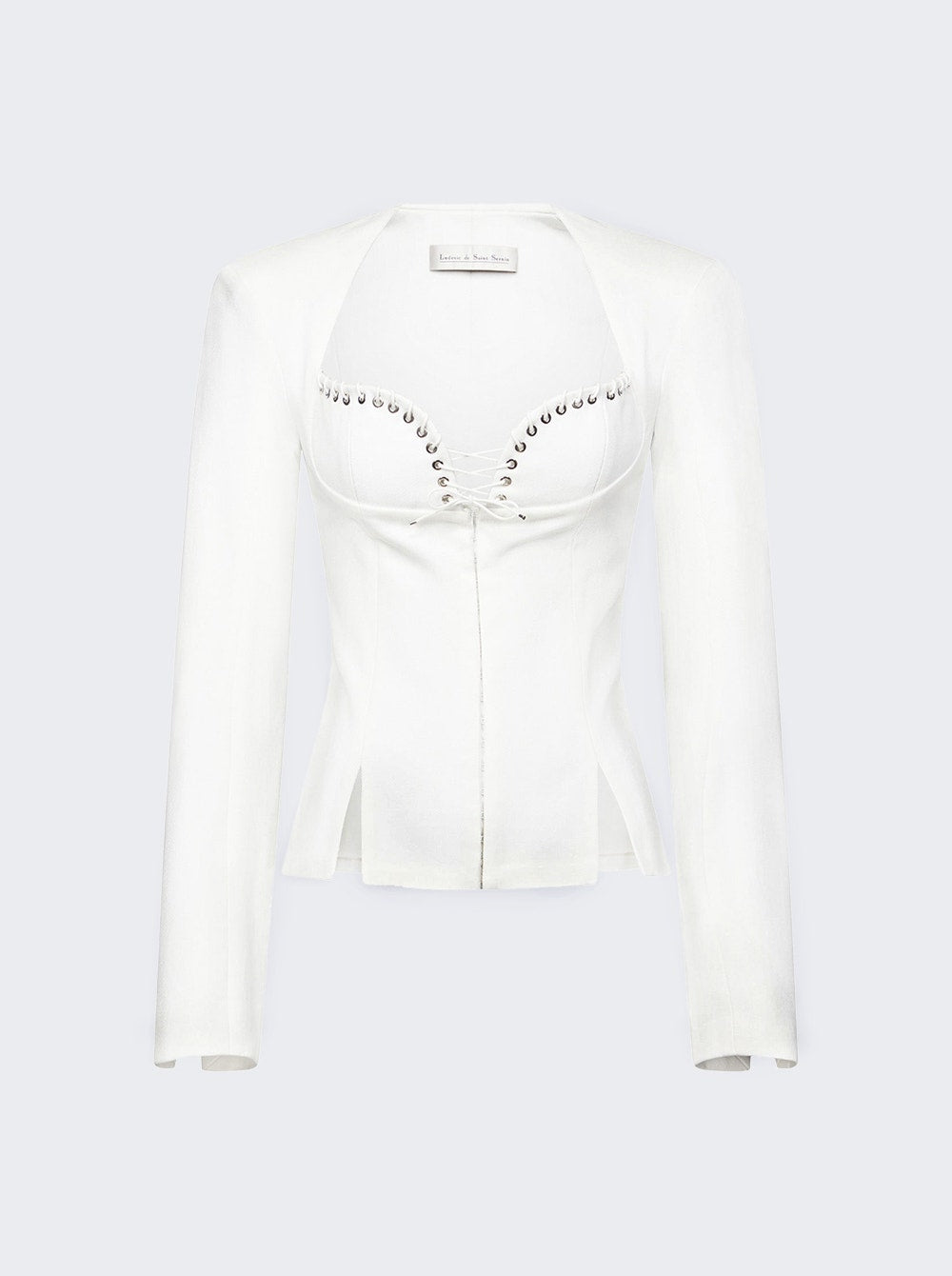 Women | Ludovic De Saint Sernin | Rebecca Jacket Optical White