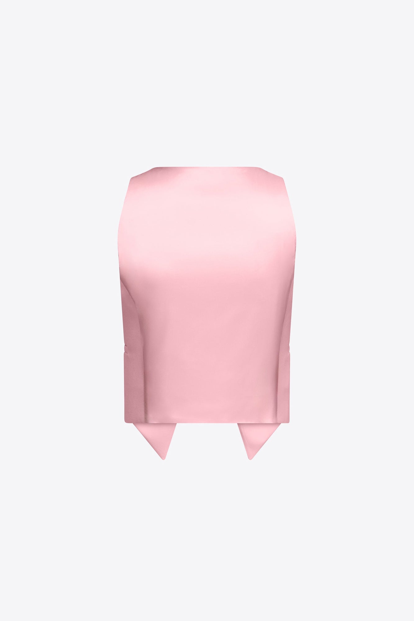 Crystal Gemstone Cluster Gilet | Pastel Pink