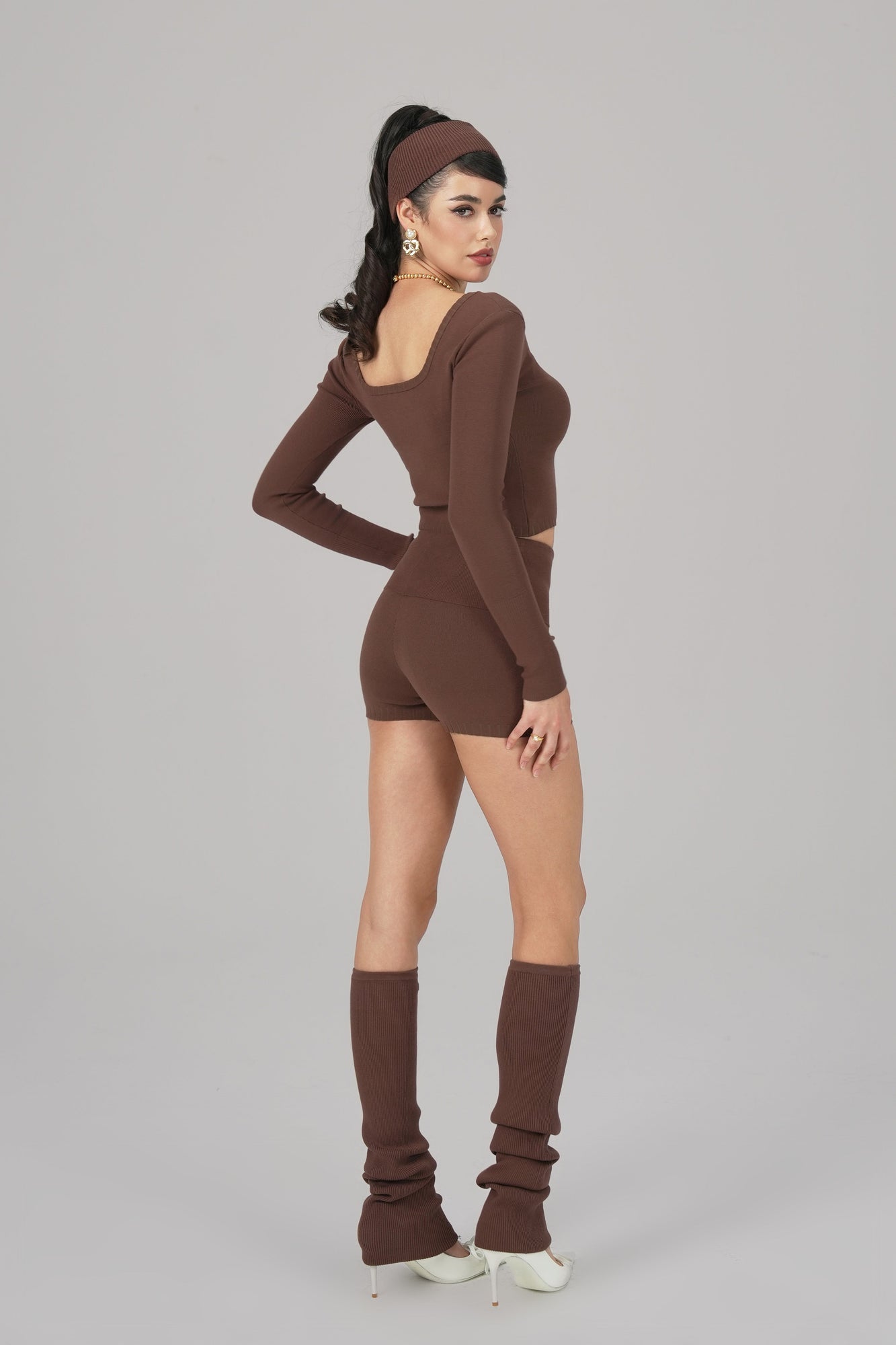 Holly Shorts | Brown