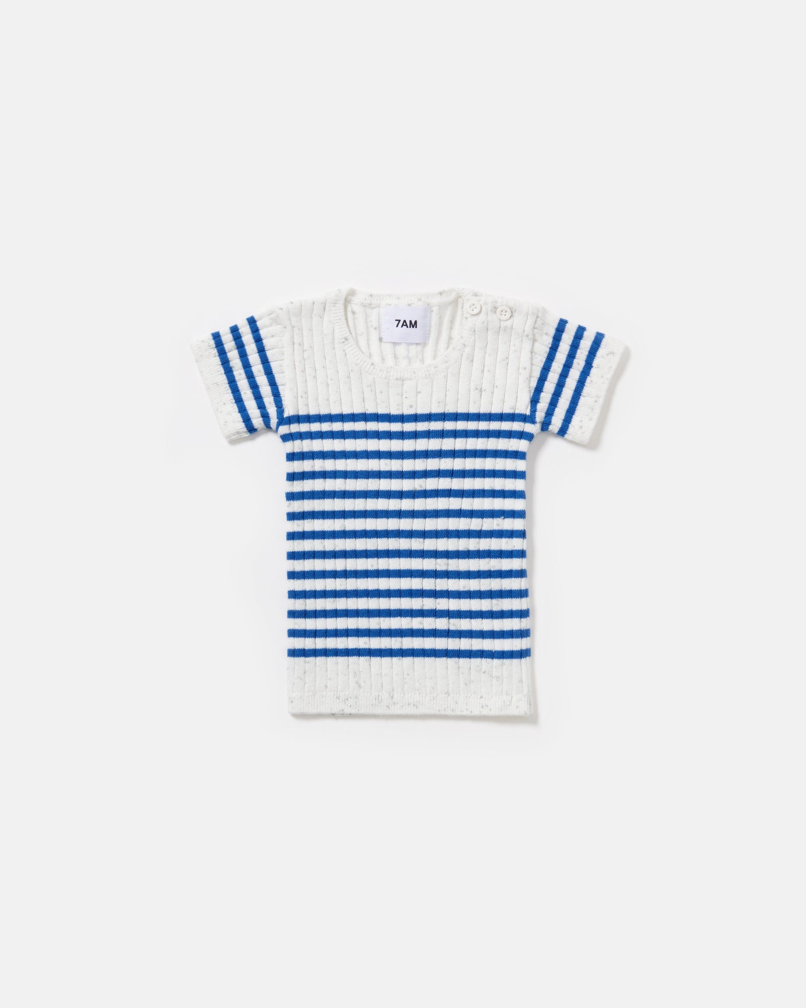 Seashell Blue Stripes//