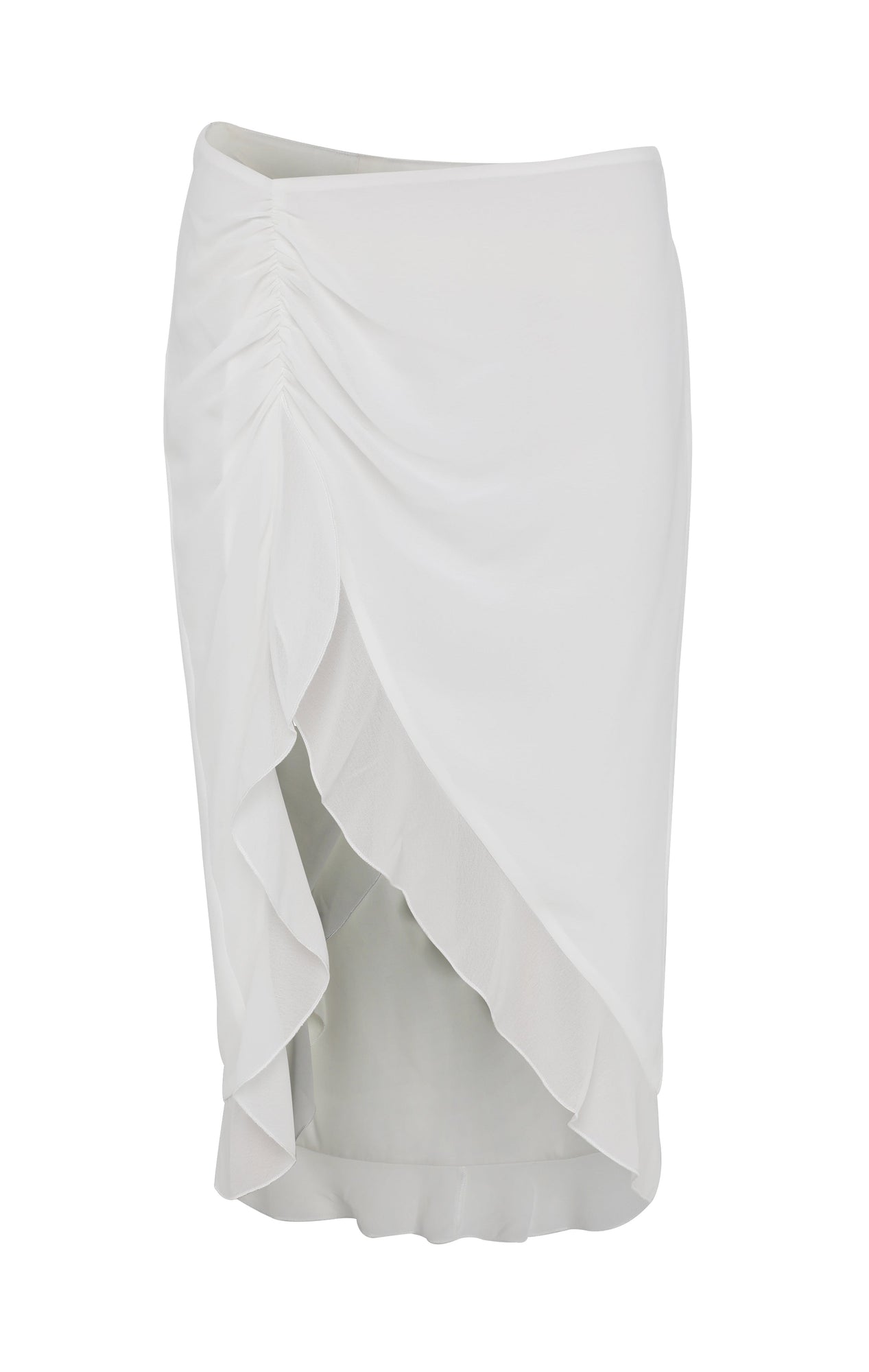 Serene Midi Skirt | White