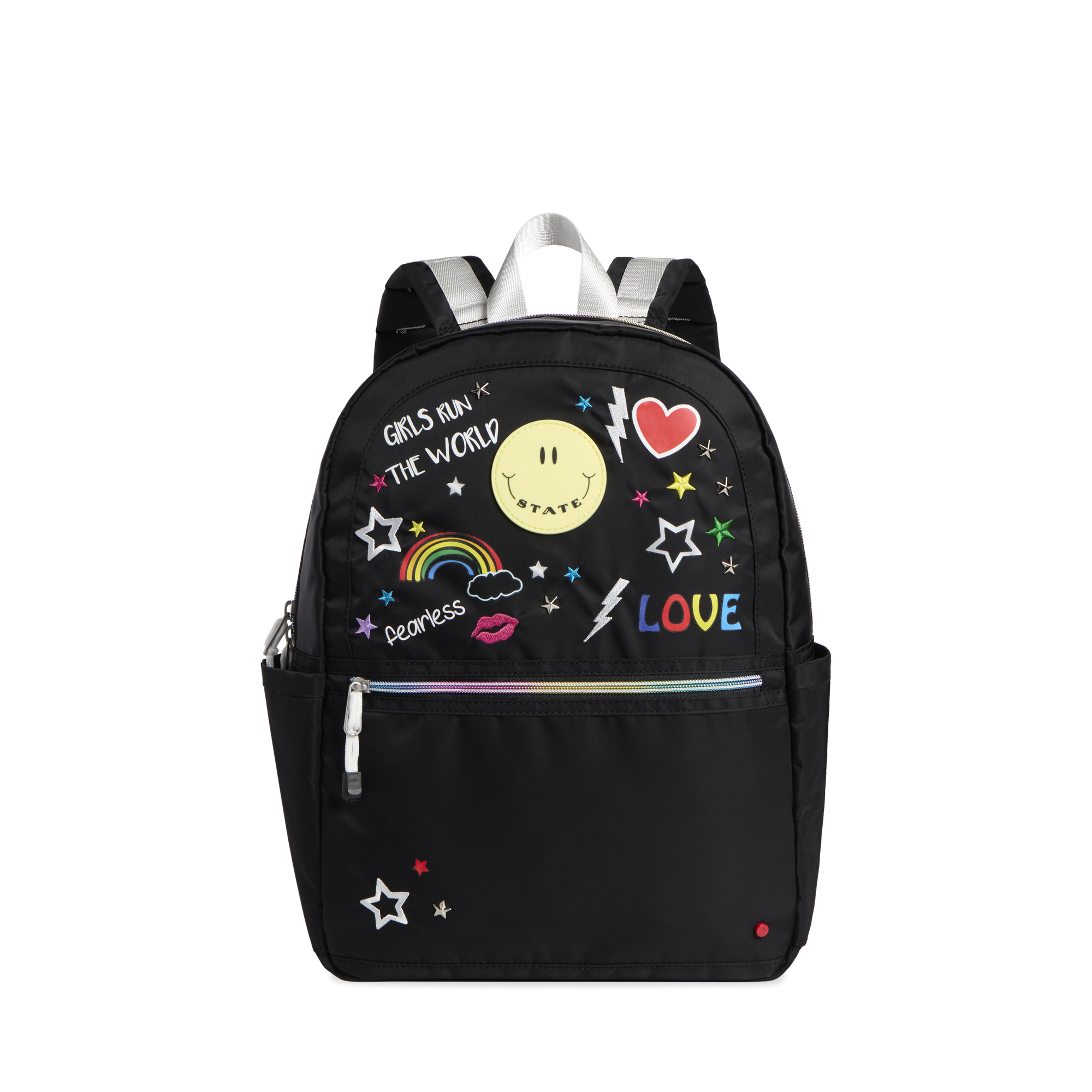 state bags kane kids backpack nylon girl power front view click to zoom