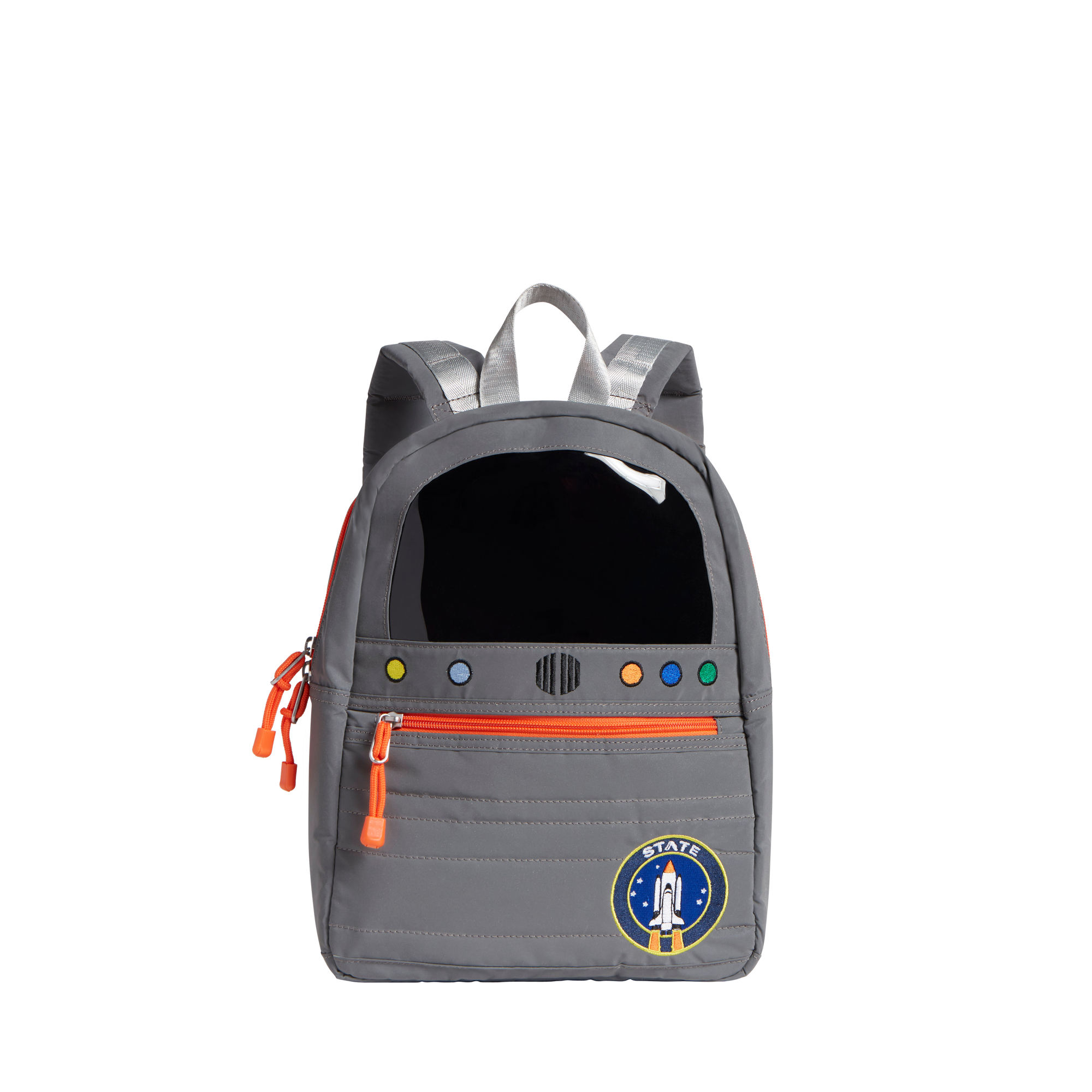 state bags kane kids mini travel astronaut grey front view click to zoom