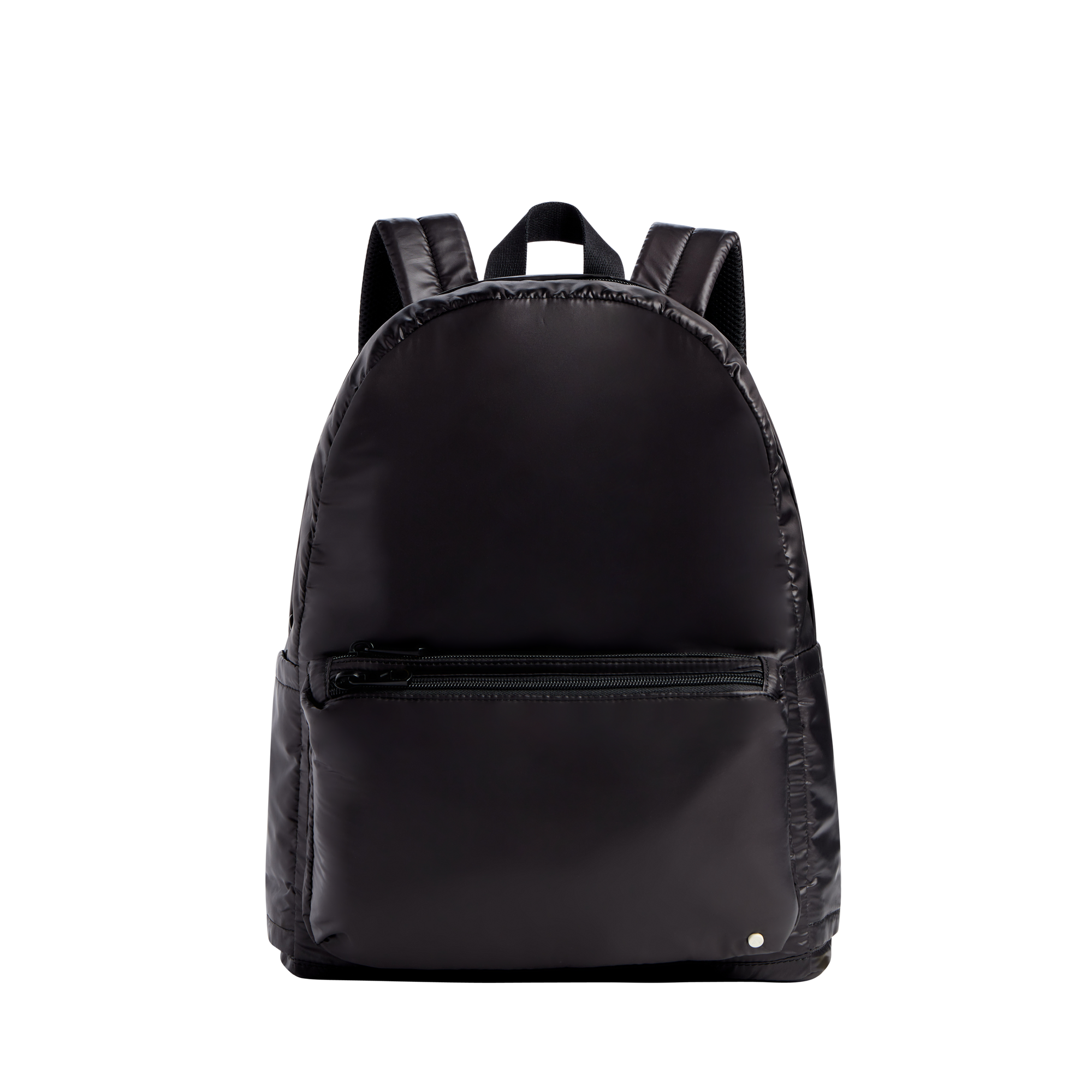 STATE Bags Lorimer with Pockets Oil Coated Black Front View Click to Zoom