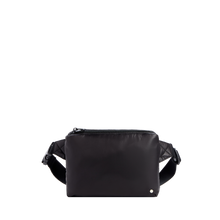 STATE Bags Lorimer Fanny Pack Oil Coated Black Front View Click to Zoom