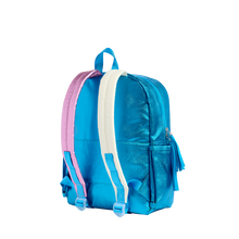 Kane Double Pocket Large Backpack | Blue - Kids