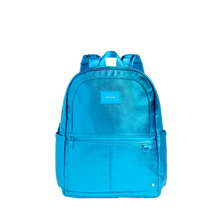 STATE Bags Kane Kids Large Metallic Blue Front View Click to Zoom