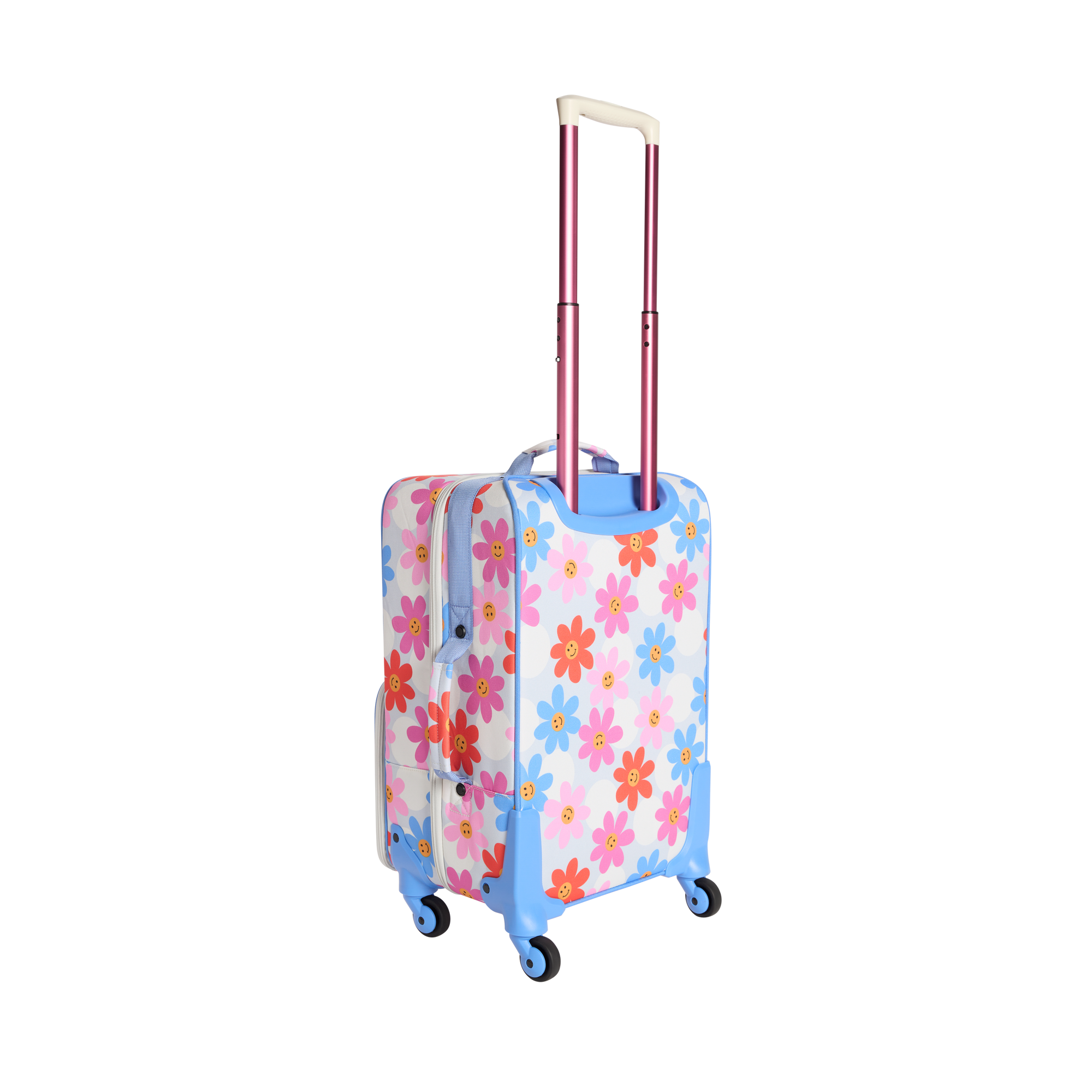 STATE Bags Logan Suitcase Daisies Back View Click to Zoom