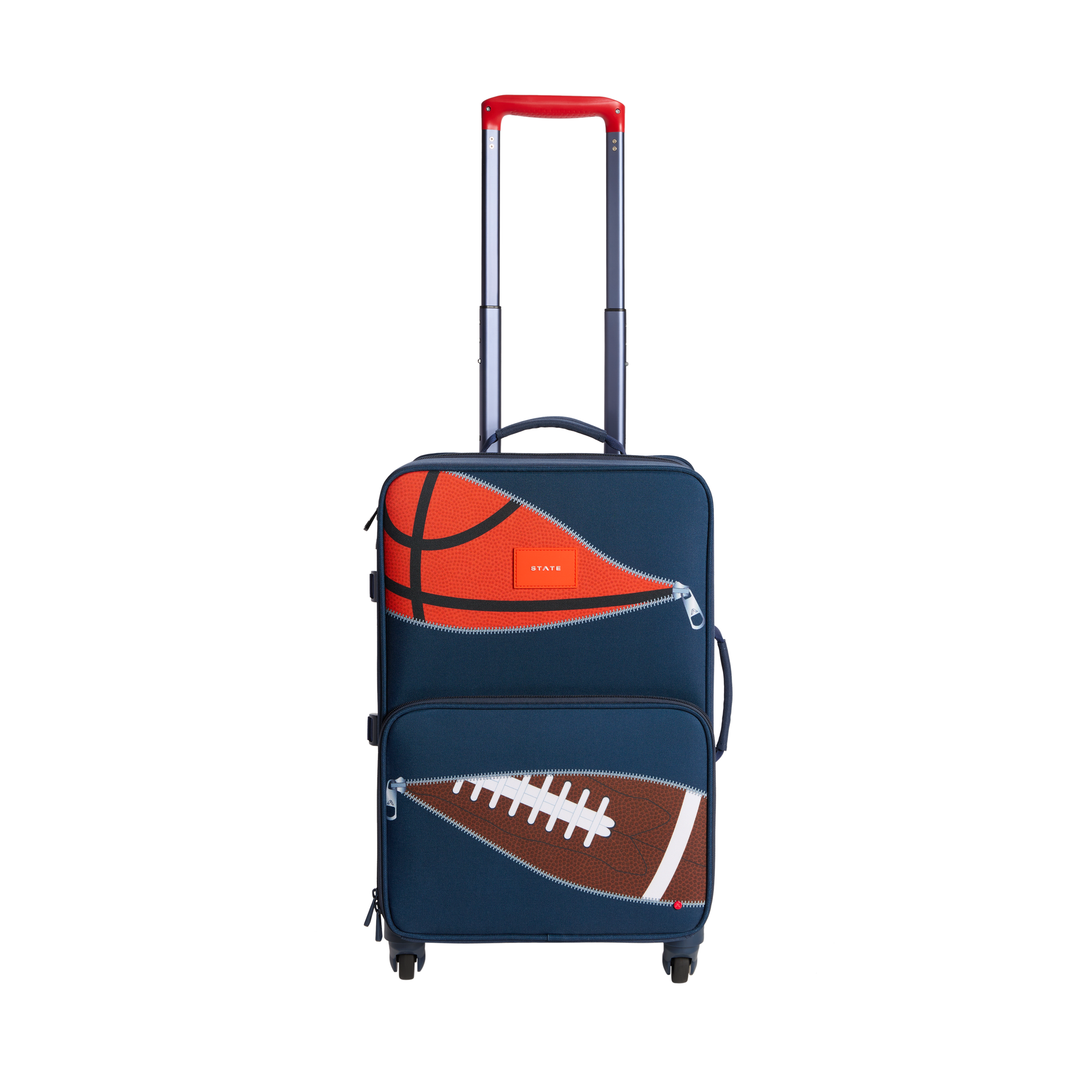 State Bags Logan Suitcase Polycanvas Sports Front View Click to Zoom