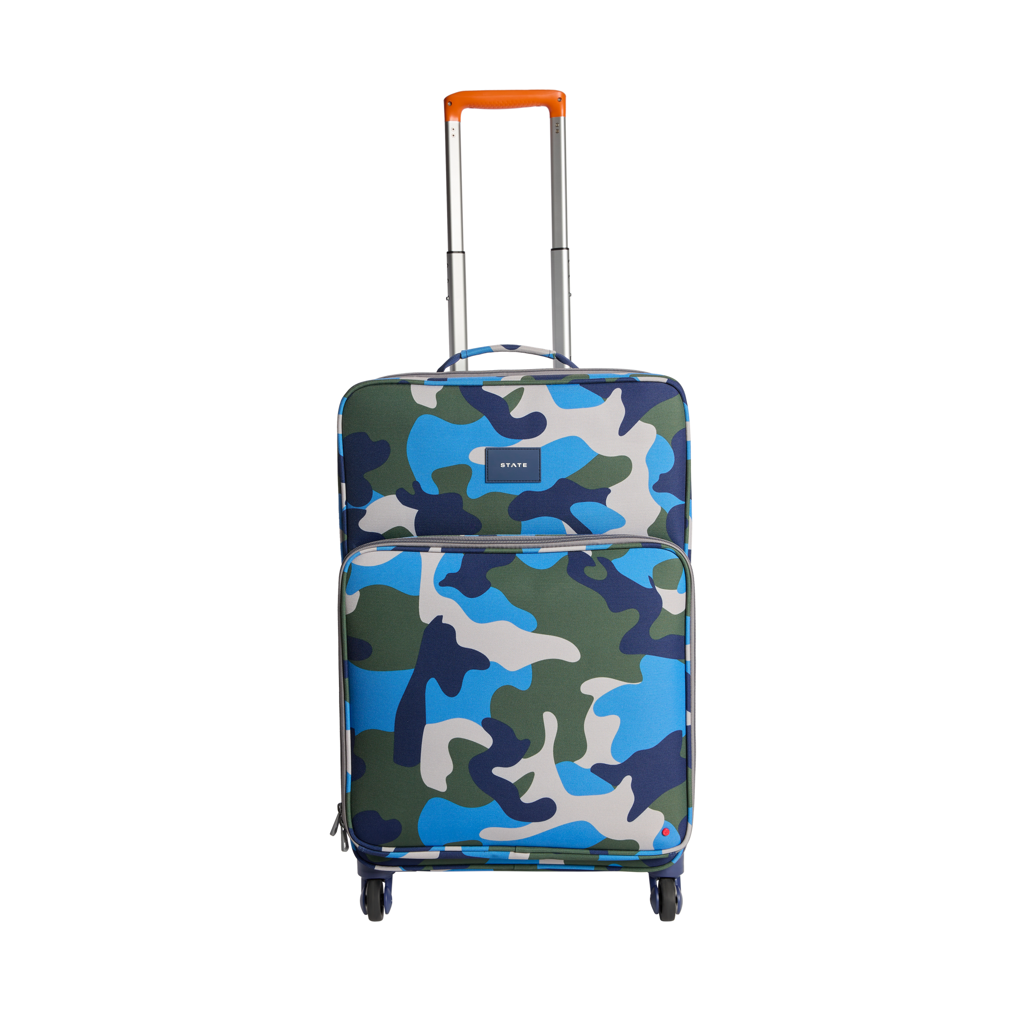 State Bags Logan Check In Suitcase Polycanvas Travel Camo Front View Click to Zoom