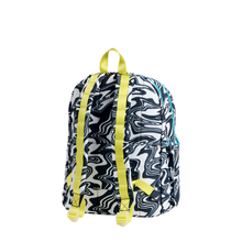 Kane Double Pocket Large Backpack | Marbled - Kids