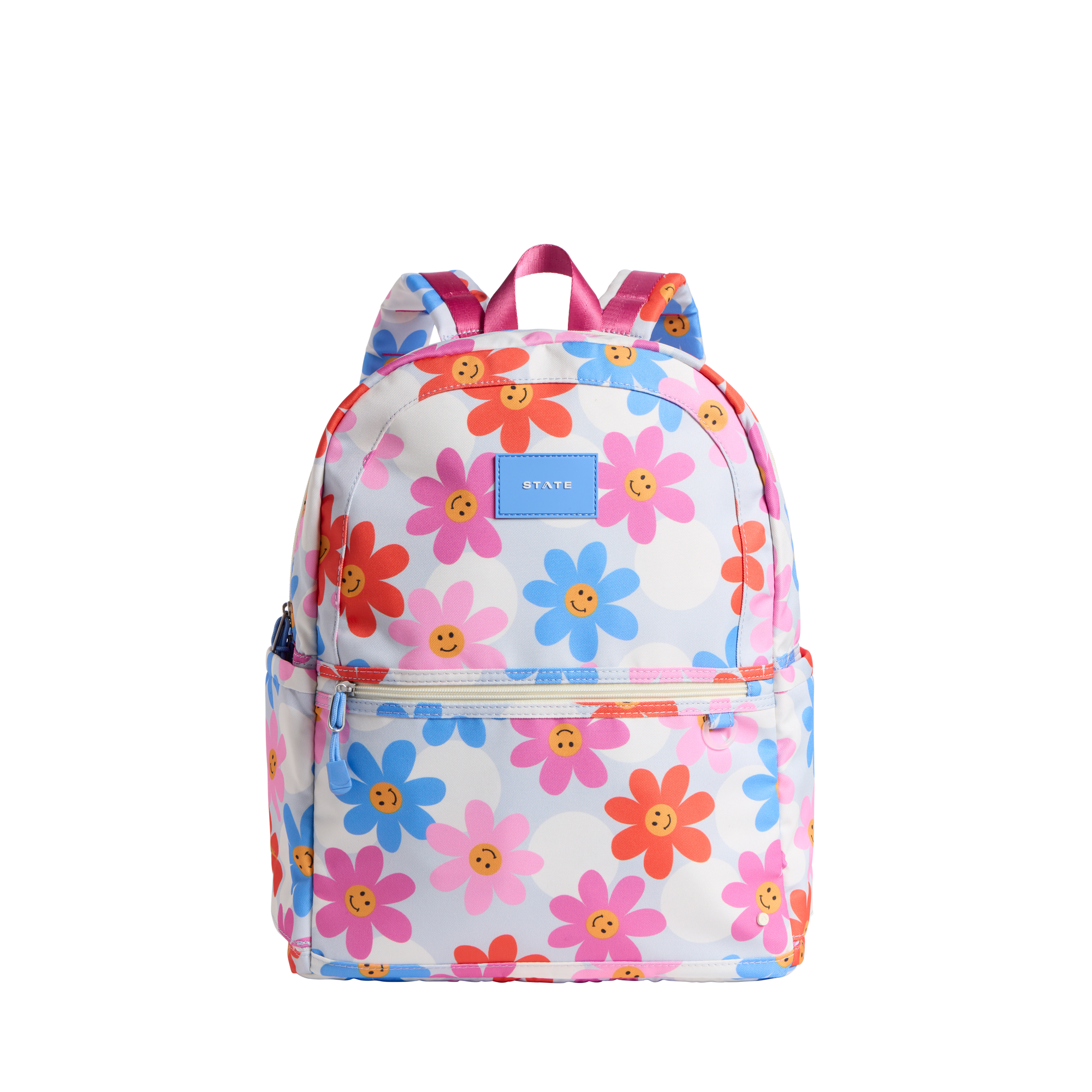 state bags kane kids large backpack recycled poly canvas daises front view click to zoom