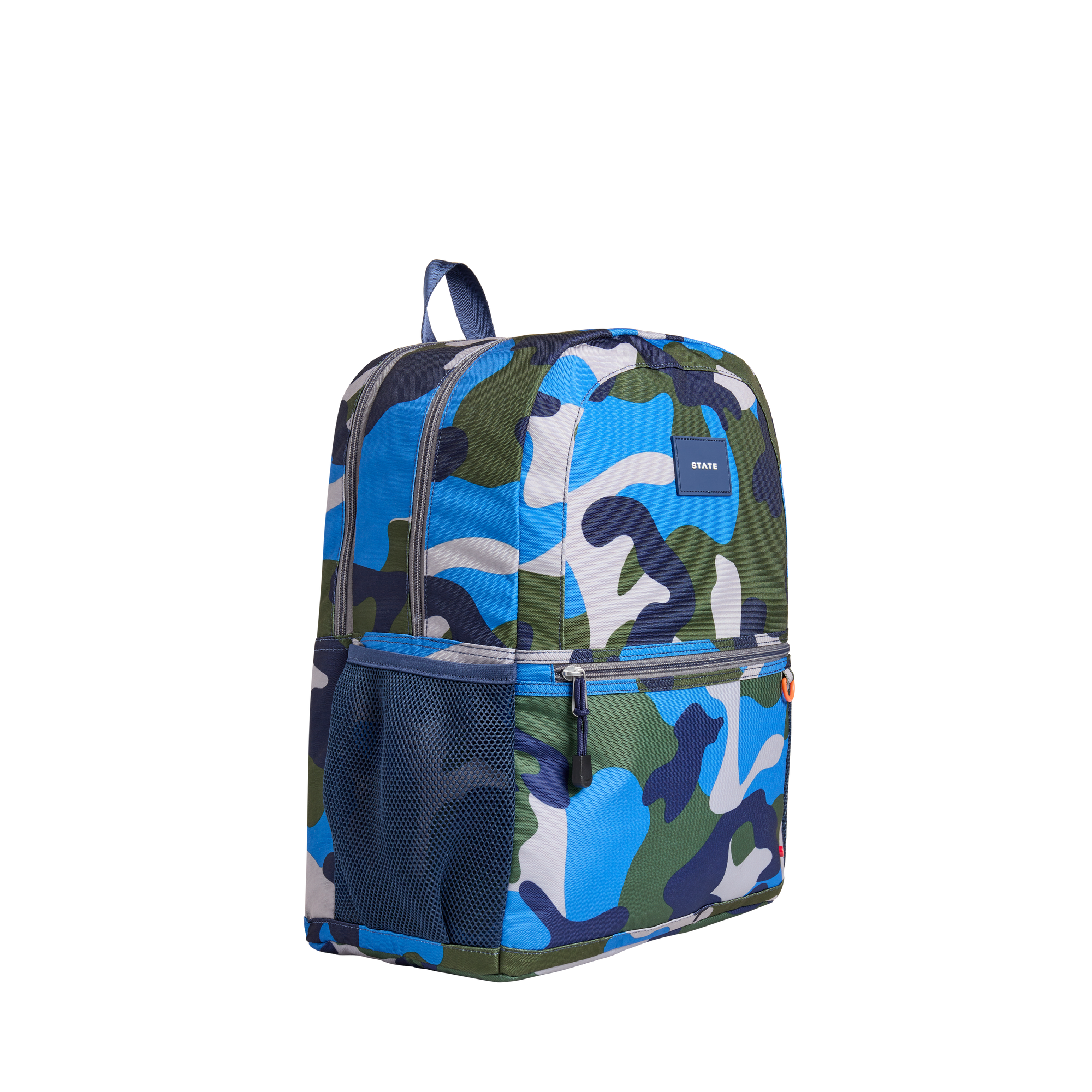 state bags kane kids large backpack printed canvas camo side view click to zoom