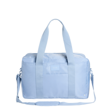 STATE Bags Wellington Weekender Nylon Ice Blue Front View Click to Zoom