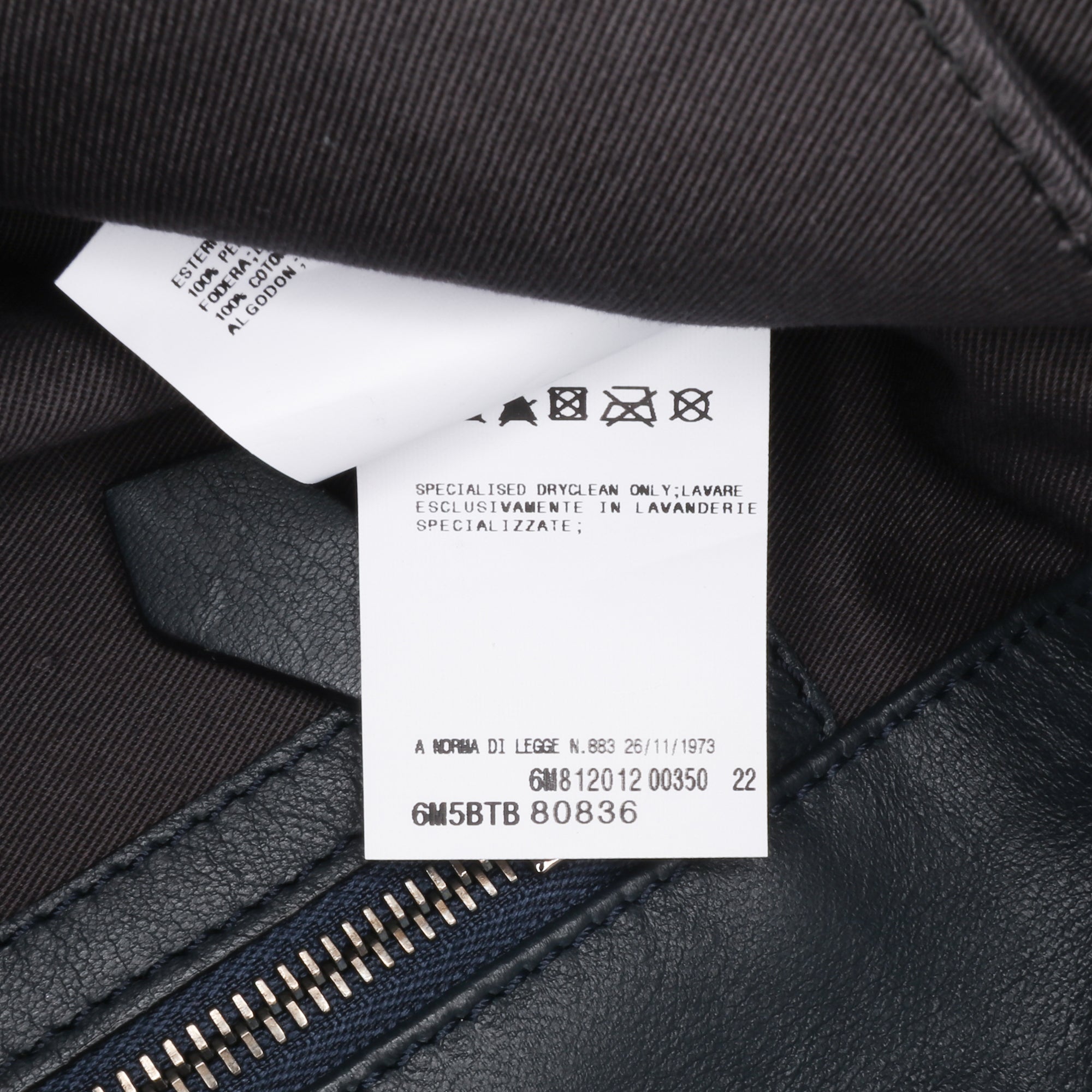 Balmain | Pre-Owned Leather Studded Foldover Clutch | Blue/NavyRed