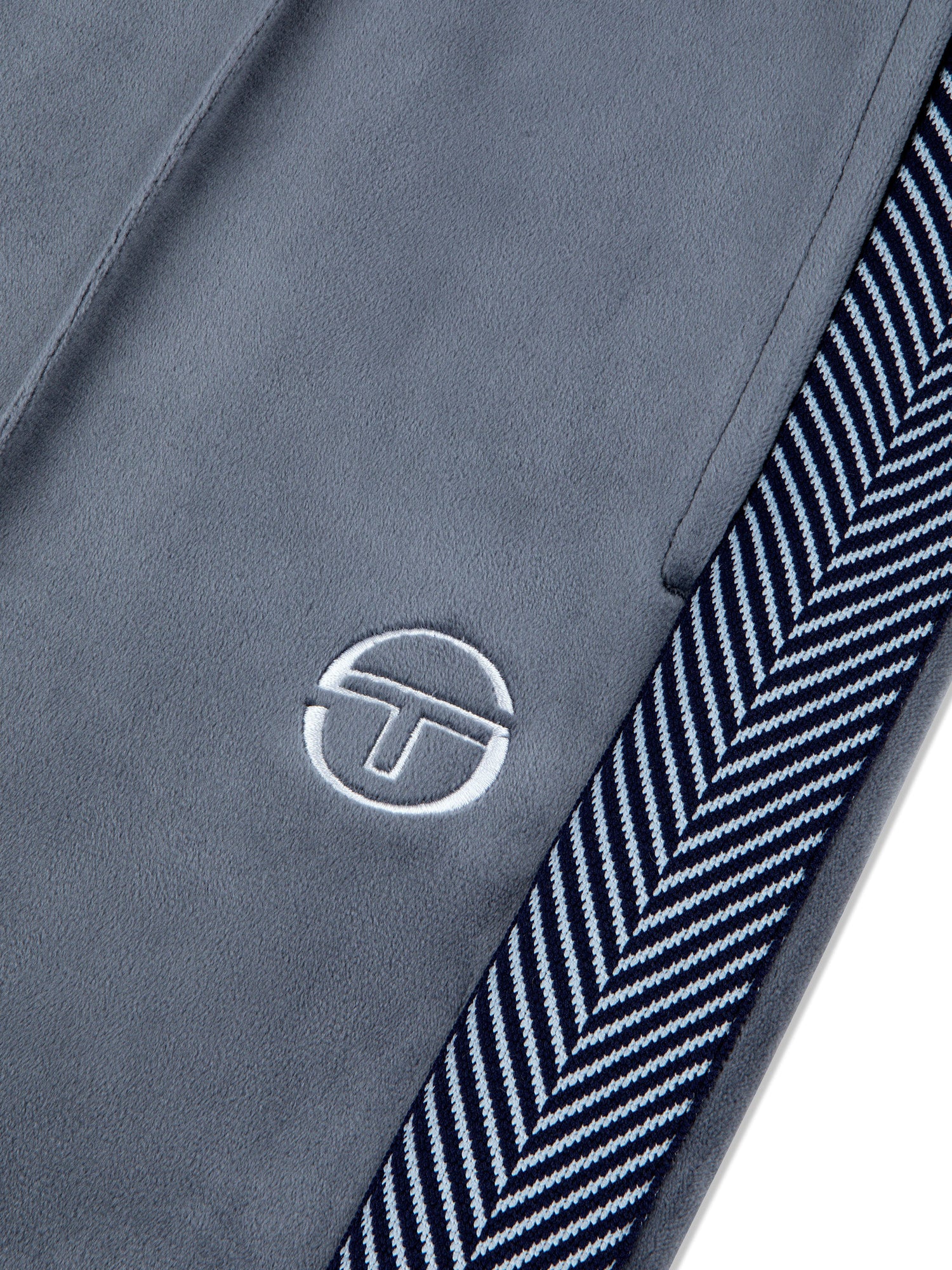 Men | Maglia Velour Track Pant | Grisaille