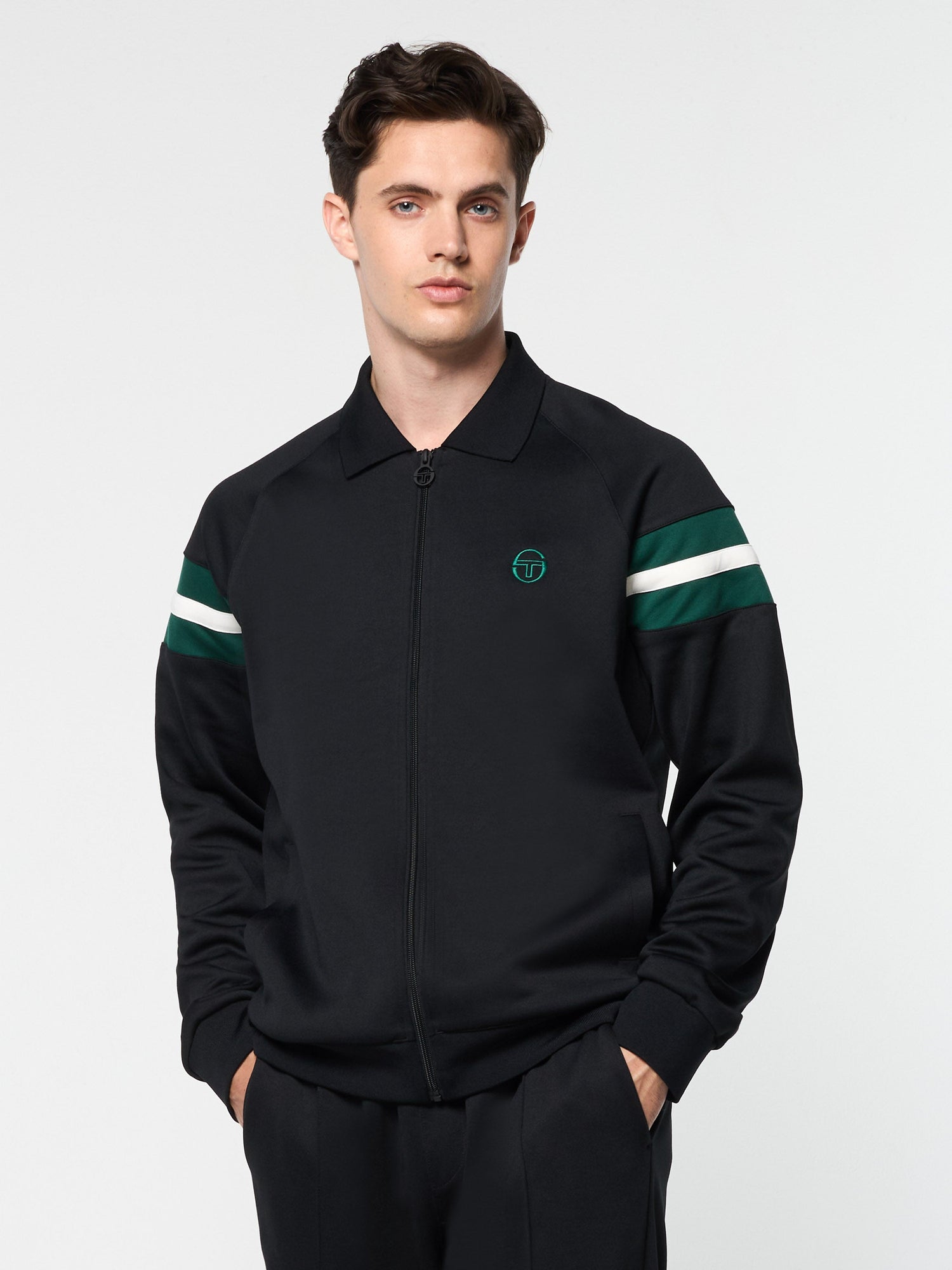 Men | Rimini Track Jacket | Black Beauty