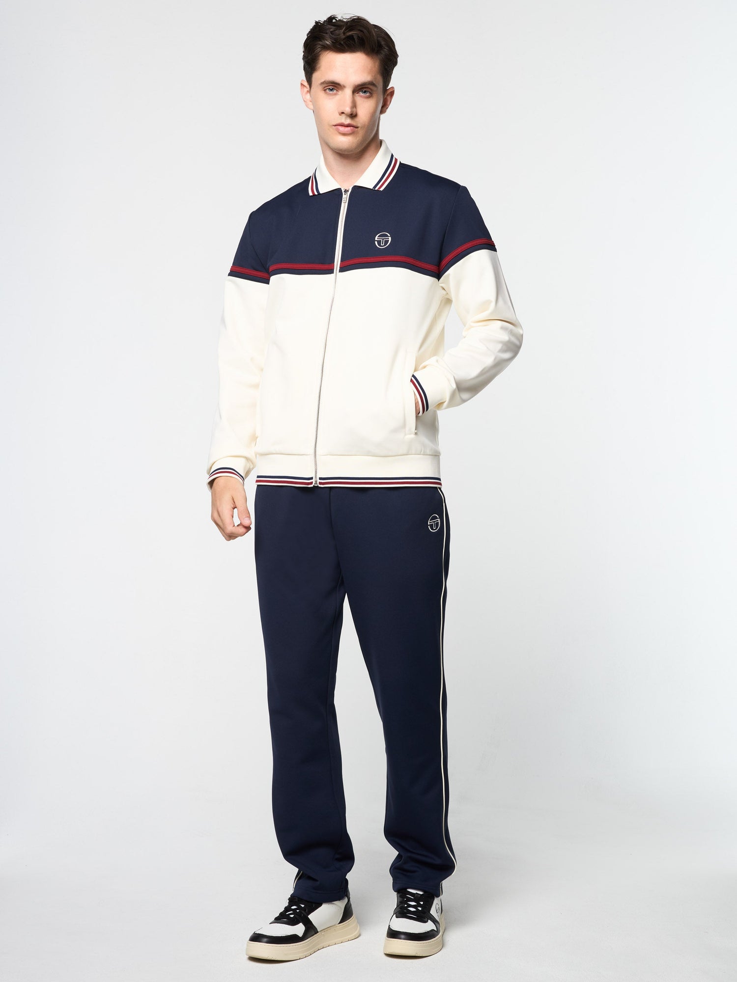 Men | Olmi Track Jacket | Maritime Blue