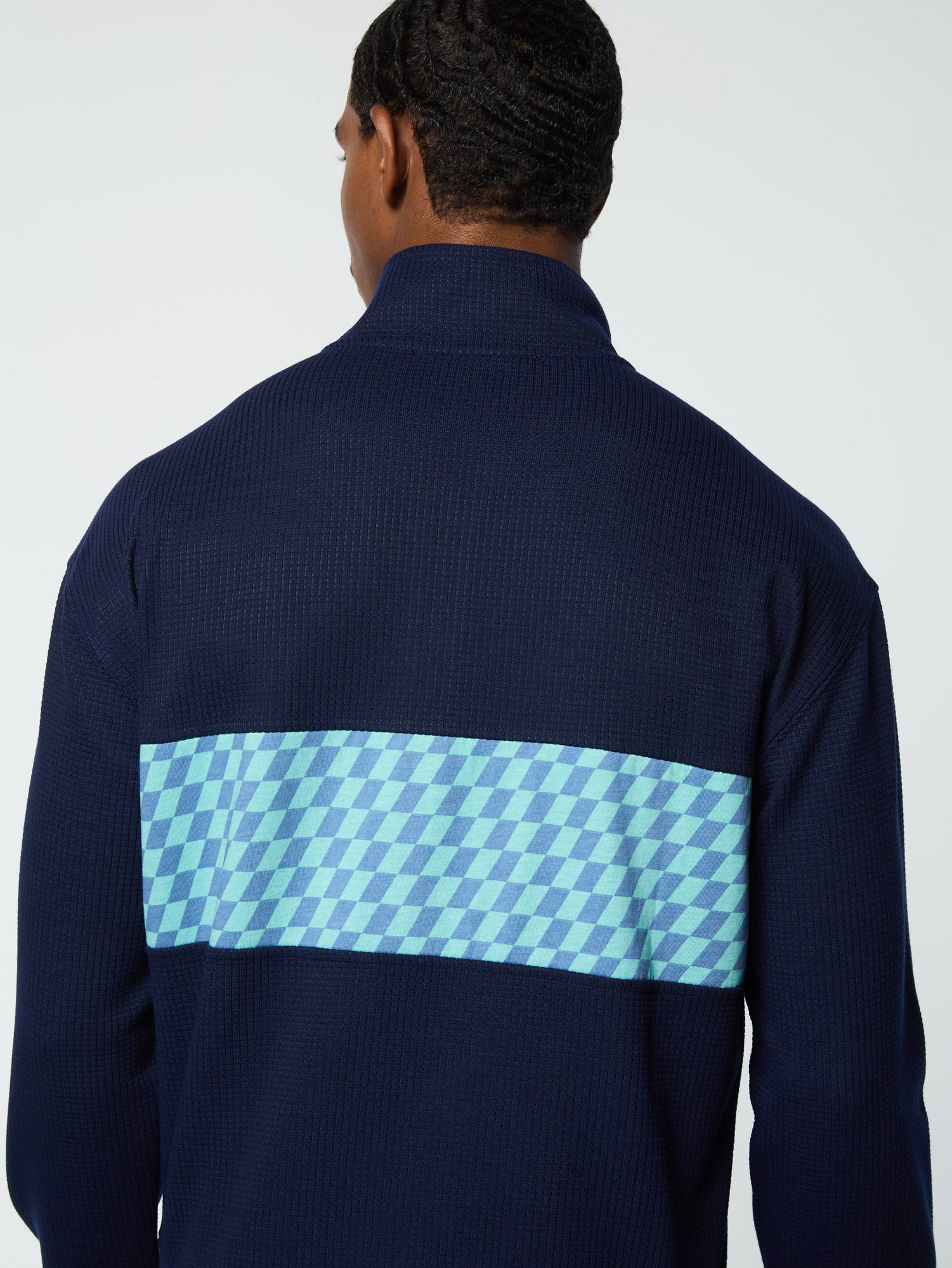 Men | Cialda Half Zip | Maritime Blue