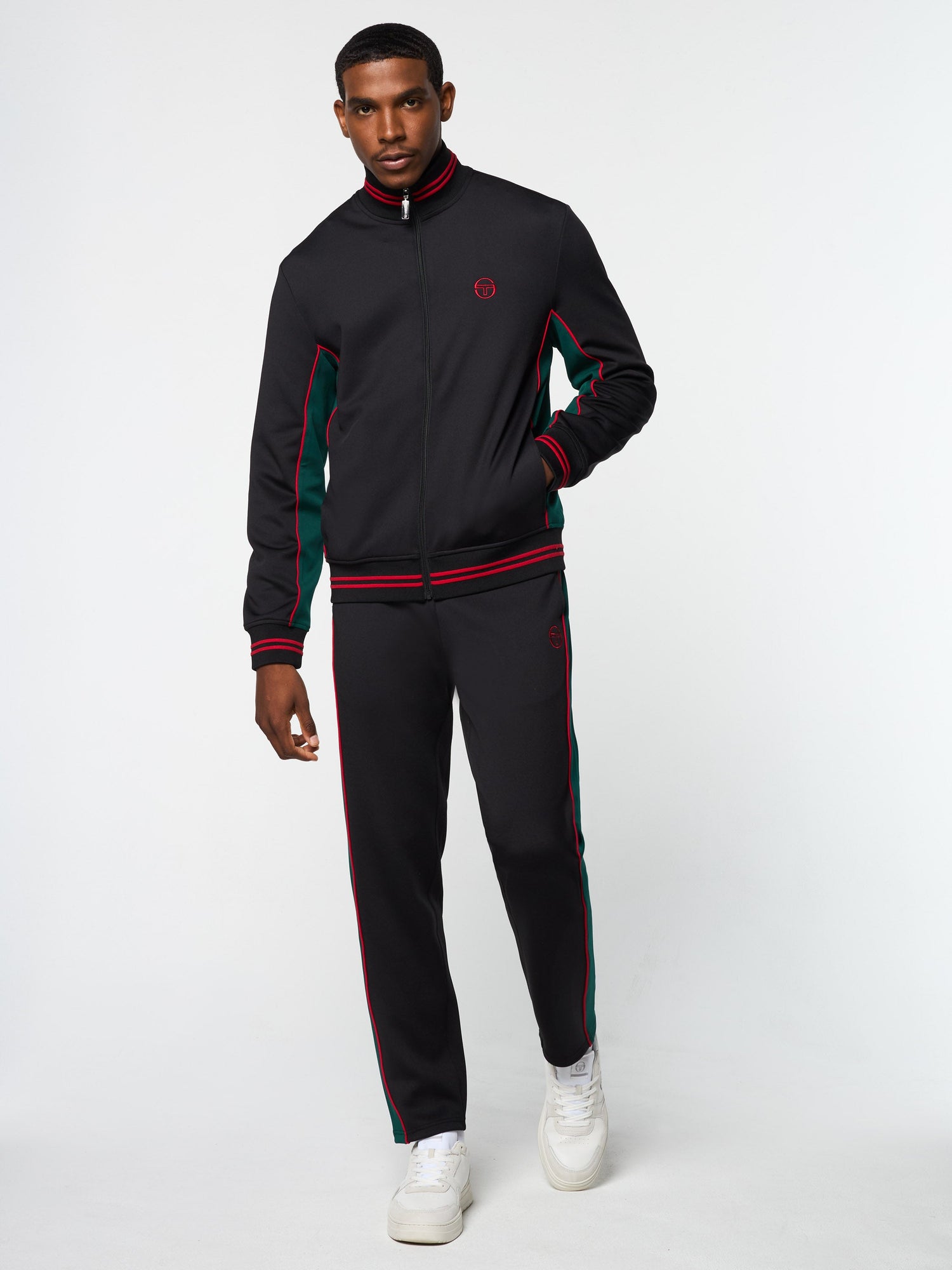 Men | Melfi Diver Track Jacket | Black Beauty