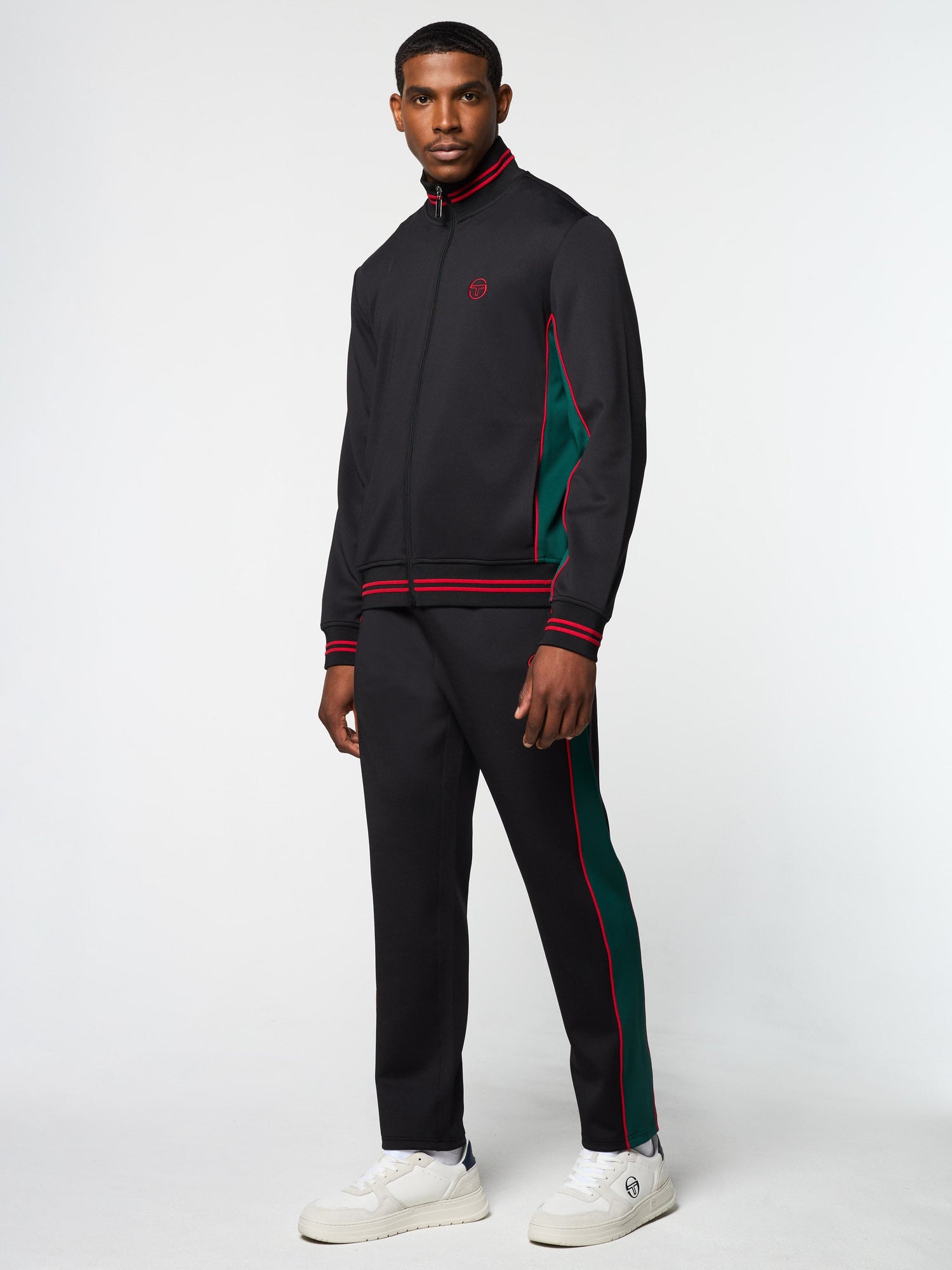 Men | Melfi Diver Track Jacket | Black Beauty