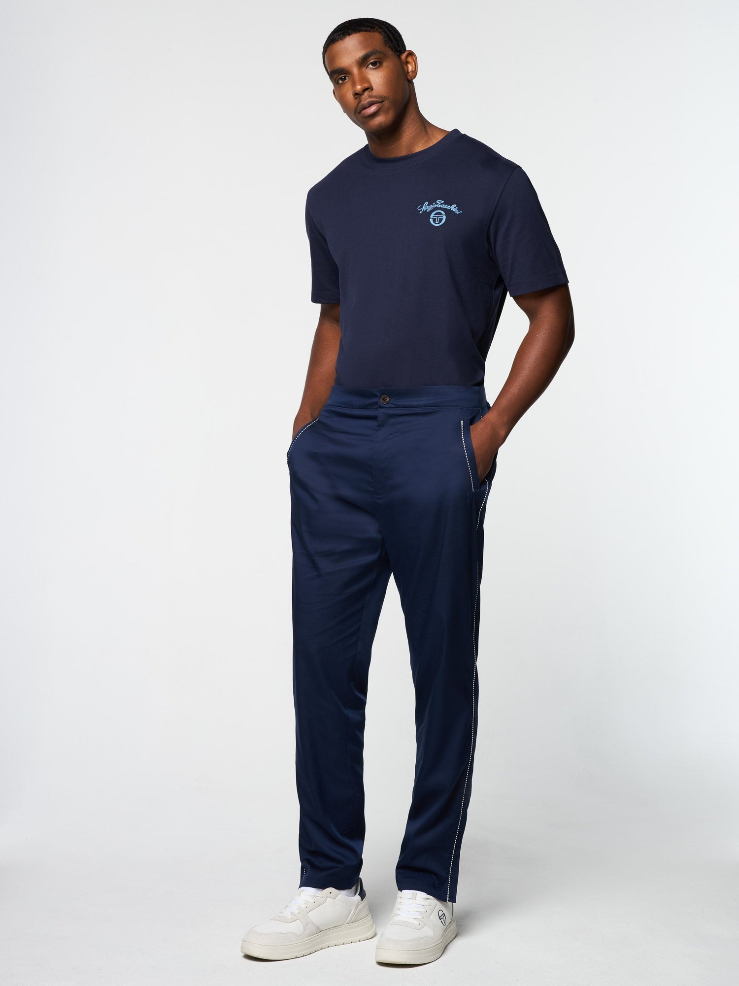 Men | Suveniri Track Pant | Maritime Blue