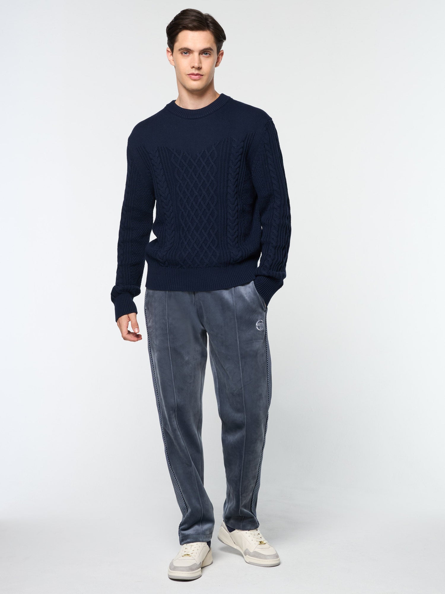 Men | Giacomo Knit Sweater | Maritime Blue