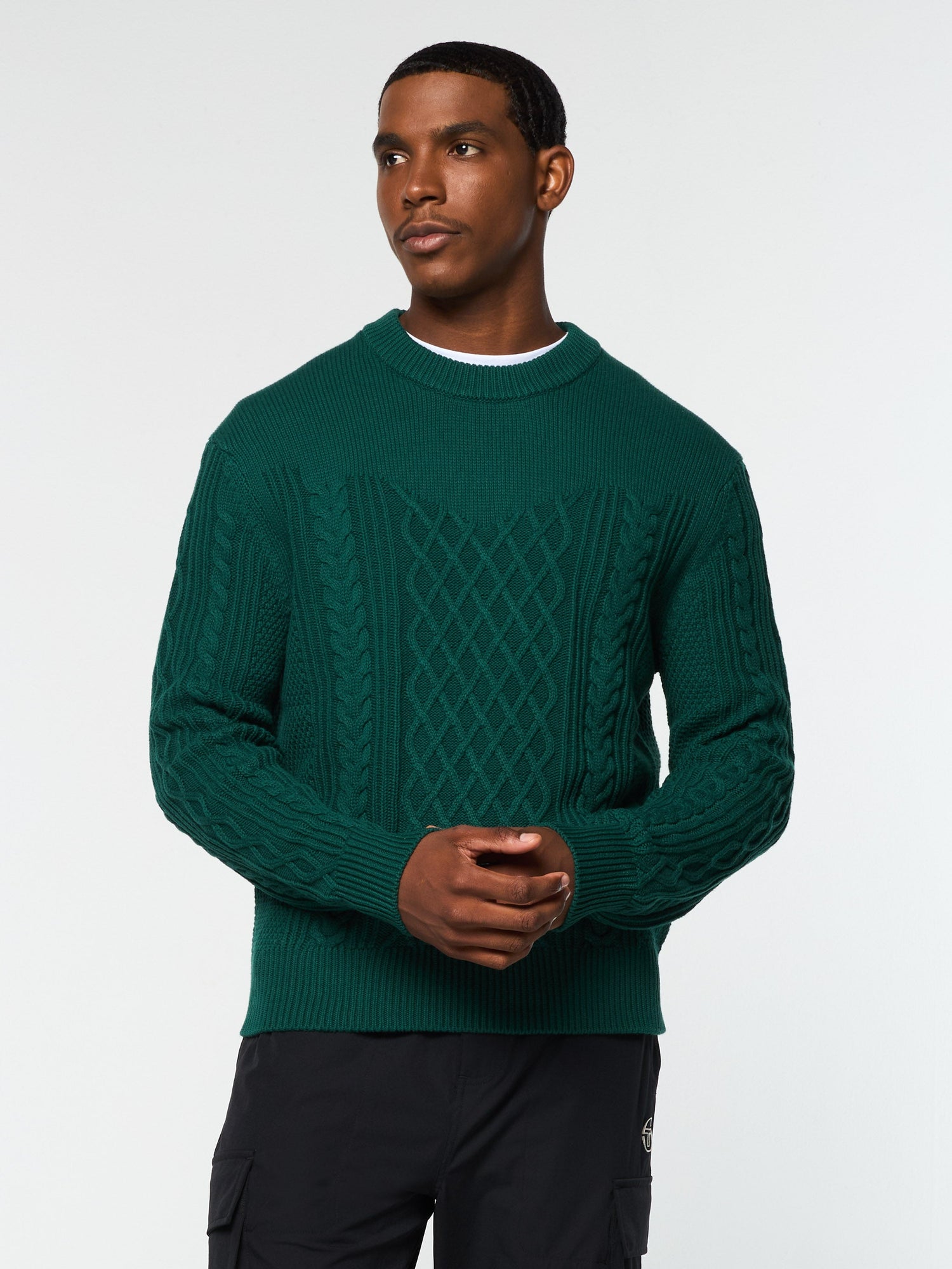 Men | Giacomo Knit Sweater | Rainforest