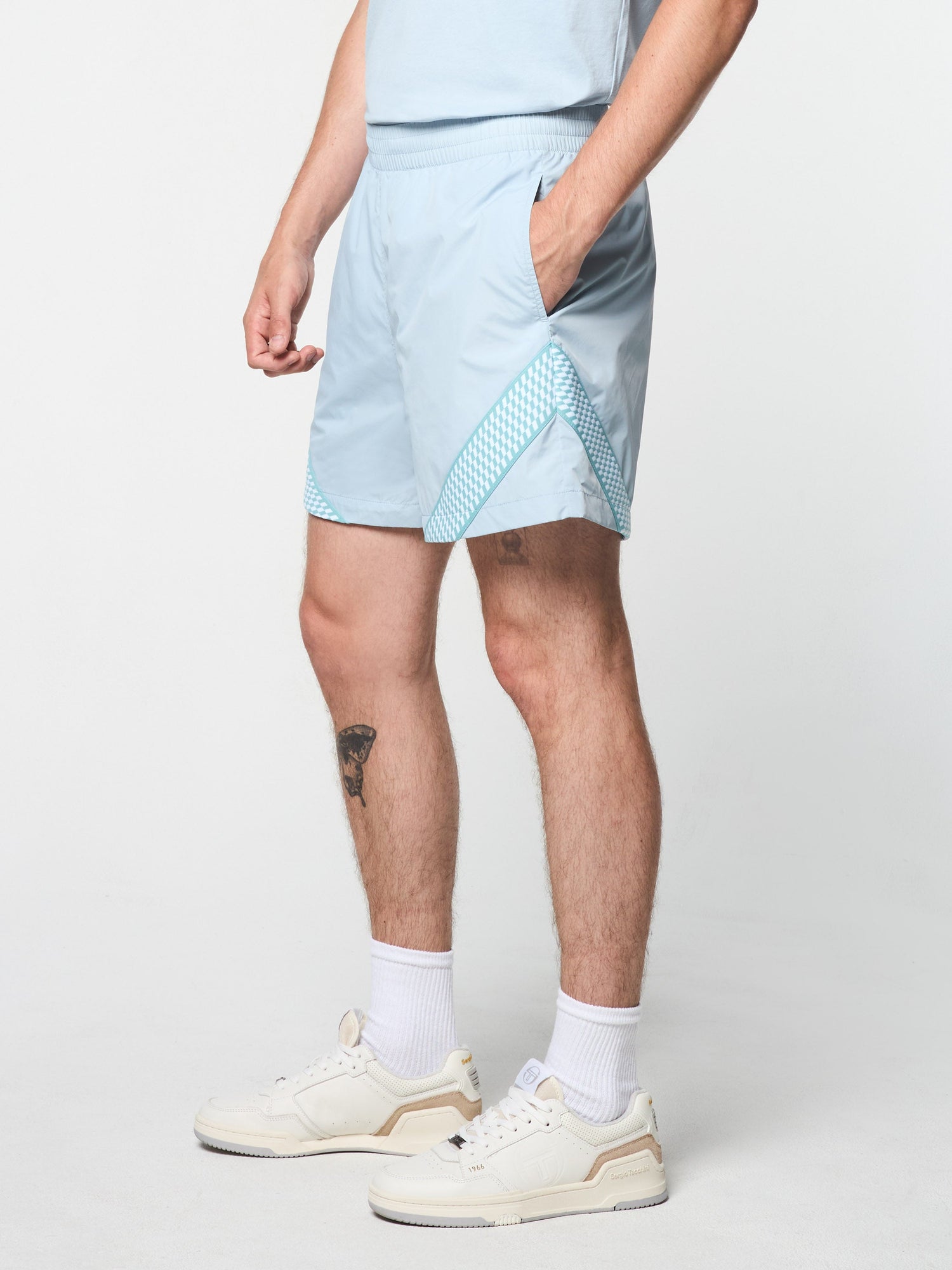 Men | Dama Track Short | Celestial Blue
