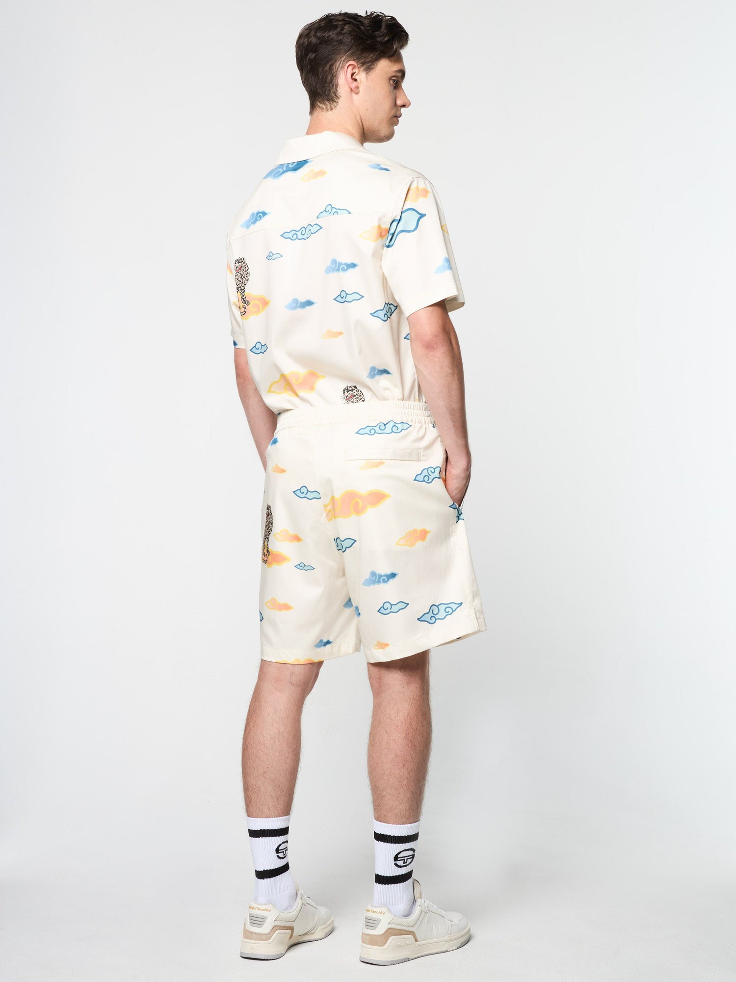 Men | Nuvola Tencel Cabana Short | Gardenia