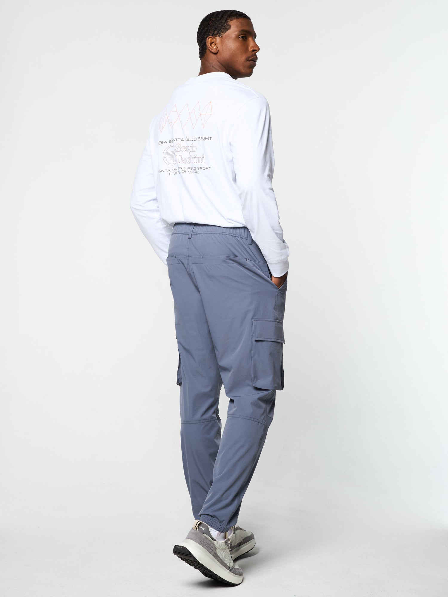 Men | Carico Cargo Pant | Grisaille