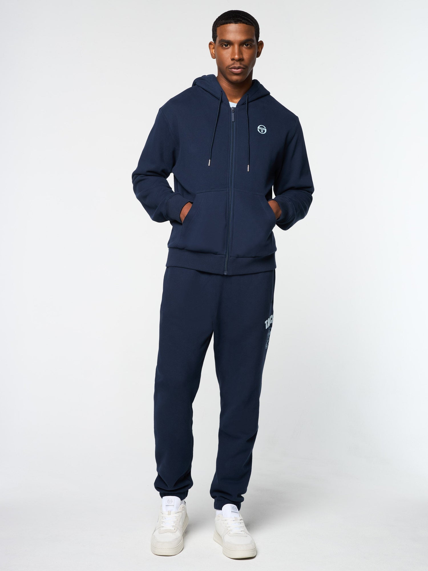 Men | Varsita Zip Up Hoodie | Maritime Blue
