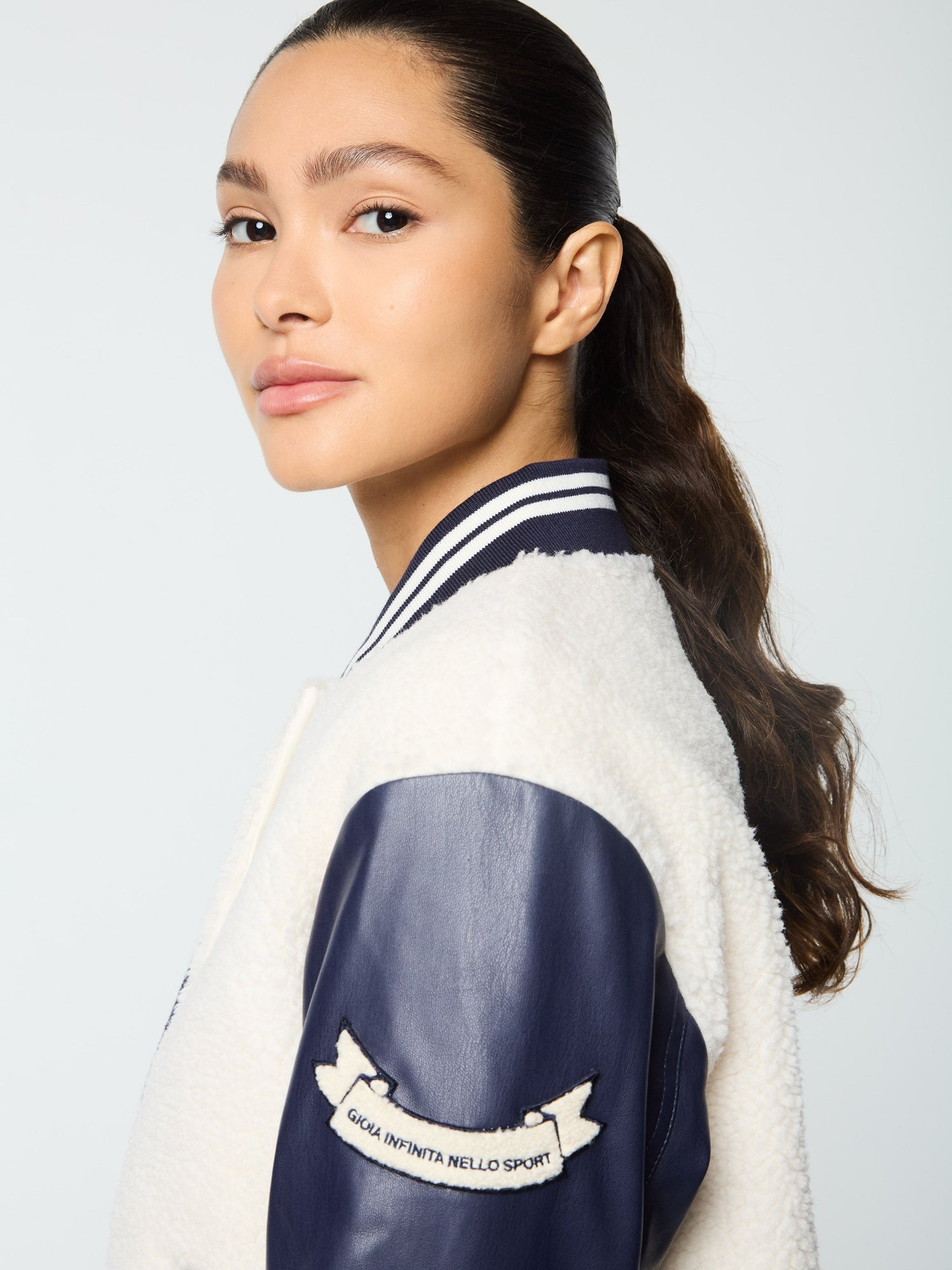 Women | Toppa Varsity Bomber | Gardenia