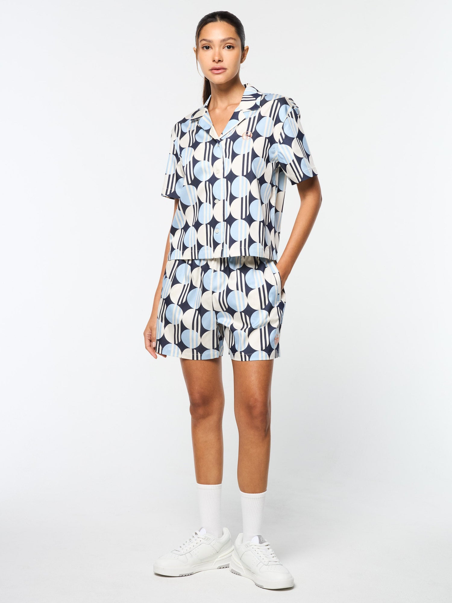 Women | Brikette Cabana Shirt | Maritime Blue