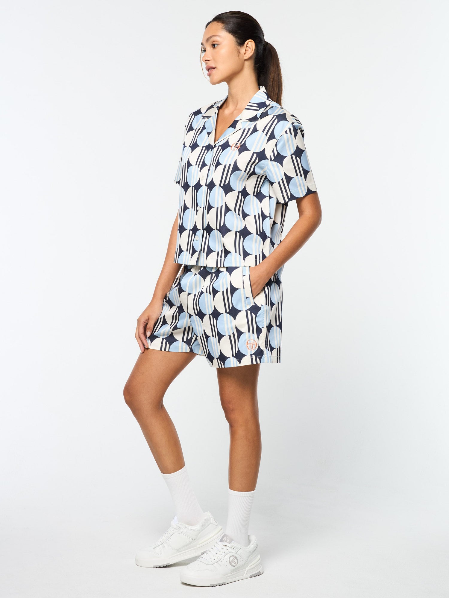 Women | Brikette Cabana Shirt | Maritime Blue
