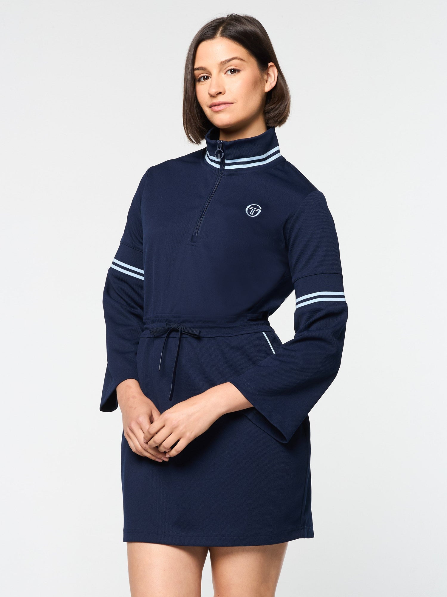 Women | Pavia Twill Dress | Maritime Blue