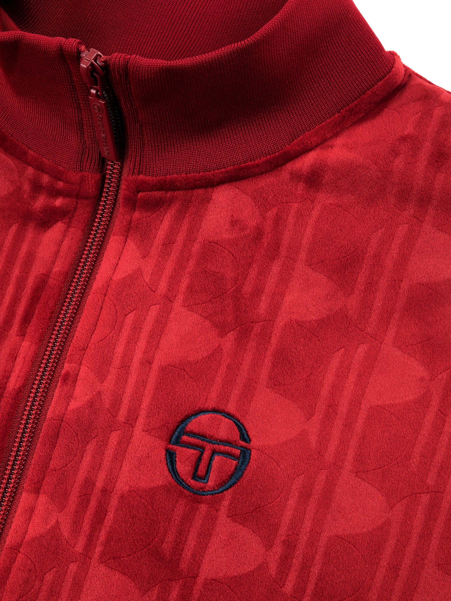 Women | Gabrisa Velour Track Jacket | Sun Dried Tomato