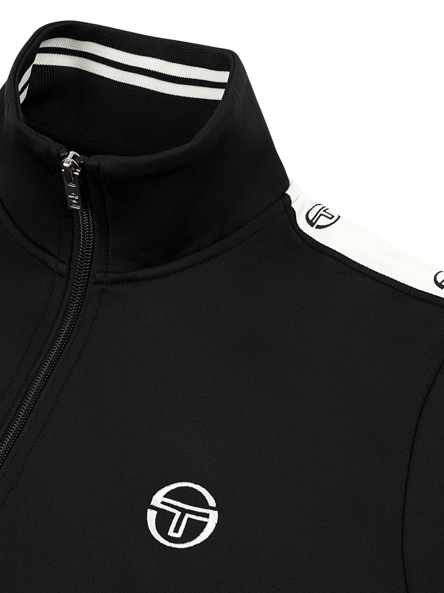 Women | Ardea Cropped Track Jacket | Black Beauty