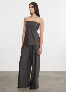 Strapless Tunic | Charcoal