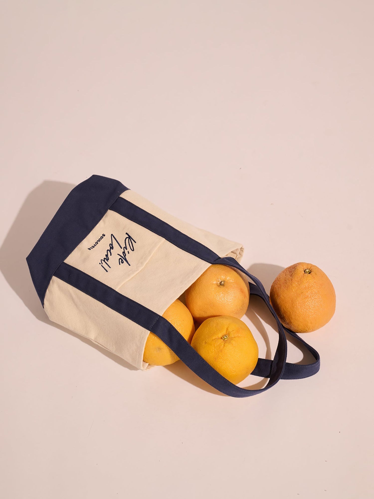 Soul by SoulCycle | Ride Local Mini Canvas Tote | Cream