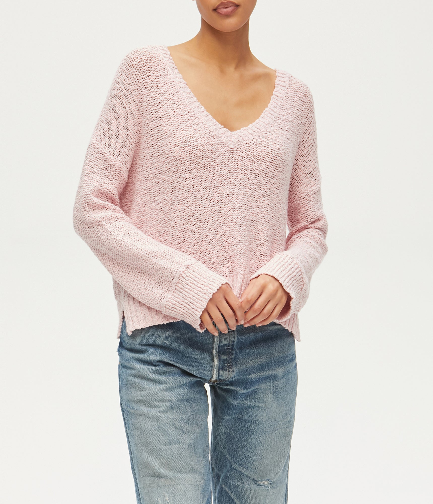 Janie Sweater | Rose