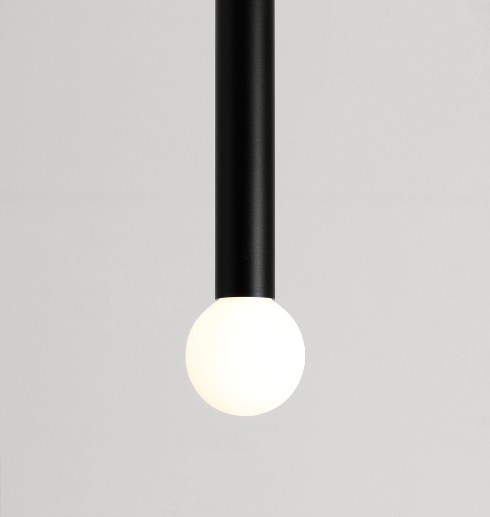 Strike Pendant with Ball Adjuster | Matte Black