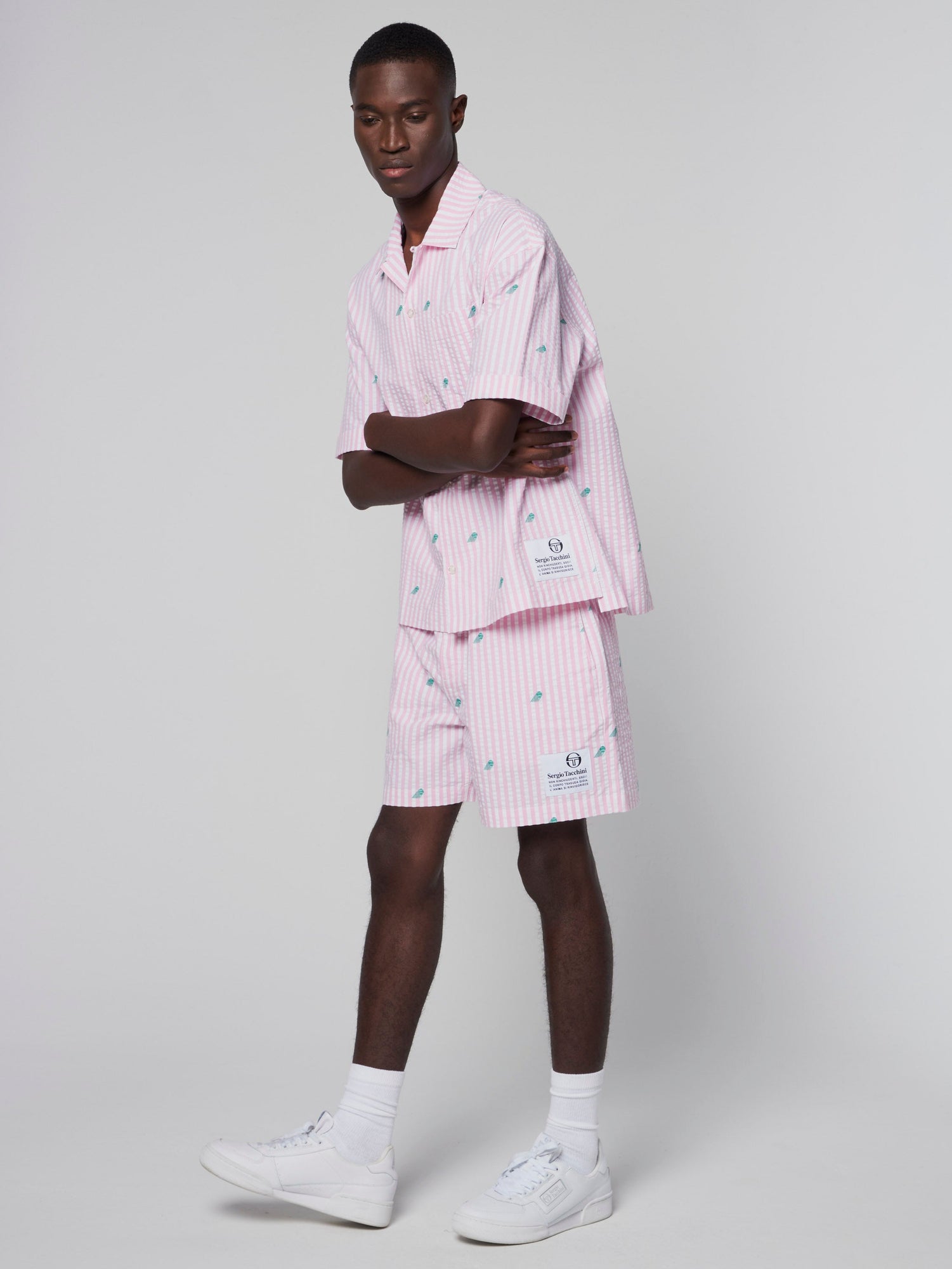 Men | Granda Camp Shirt | Begonia Pink