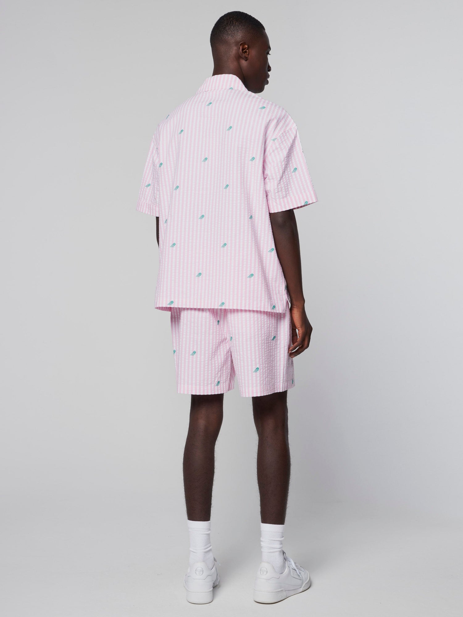 Men | Granda Camp Shirt | Begonia Pink