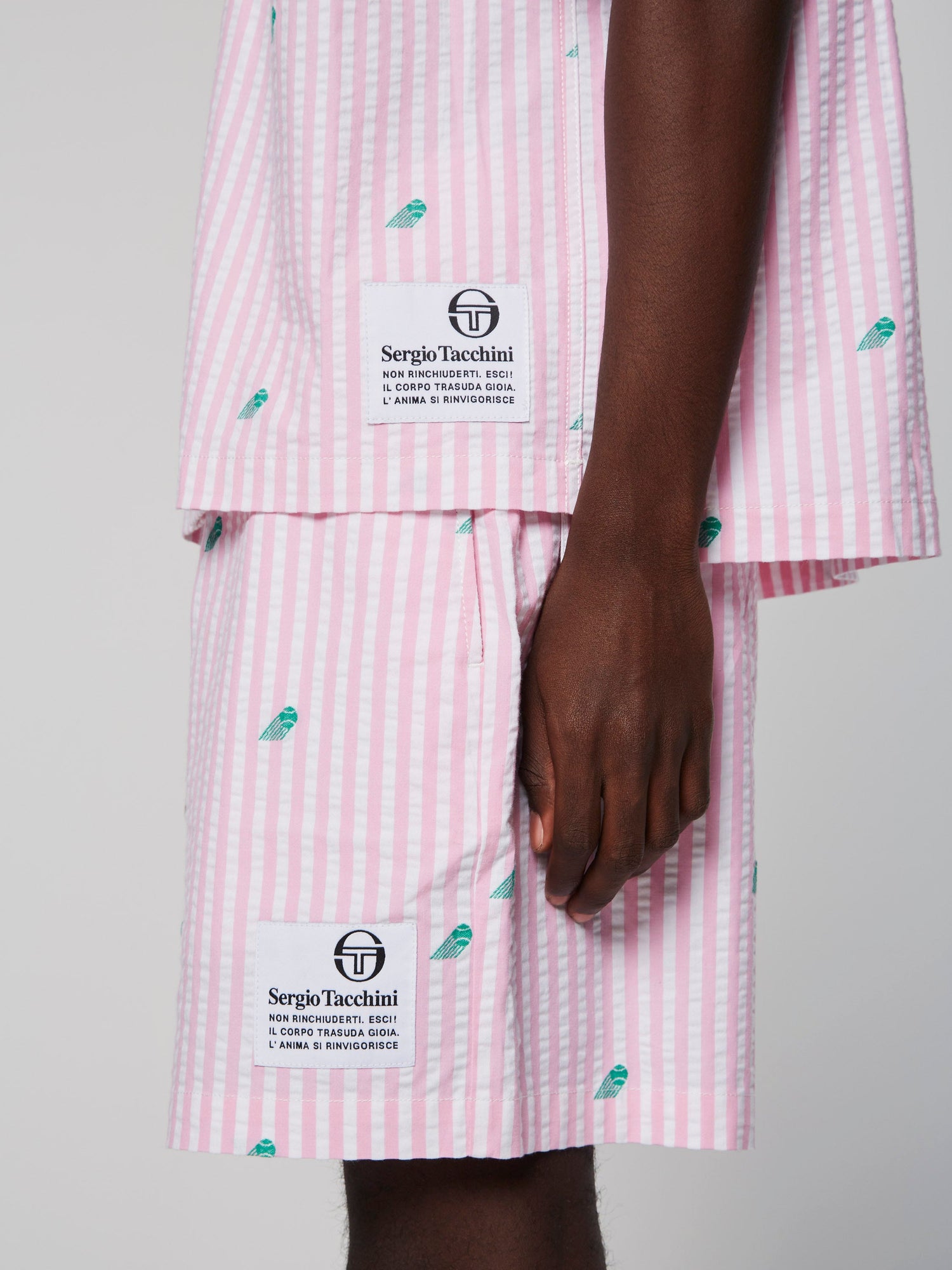 Men | Granda Camp Shirt | Begonia Pink