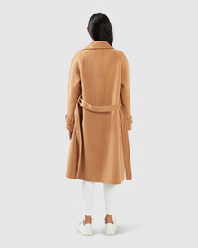 Women | Shore To Shore Belted Wool Coat | Camel