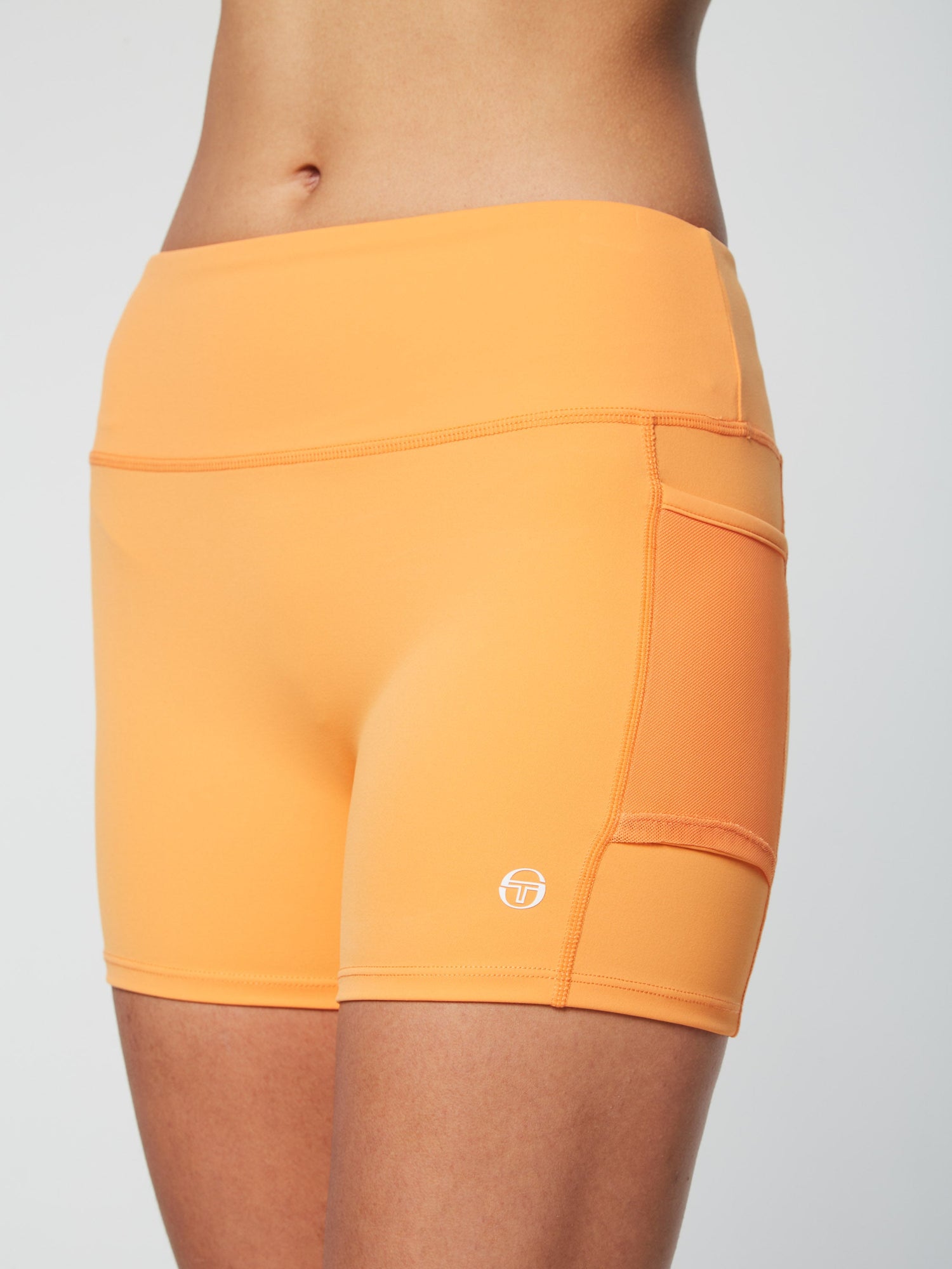 Women | Elisa Tennis Short | Tangerine