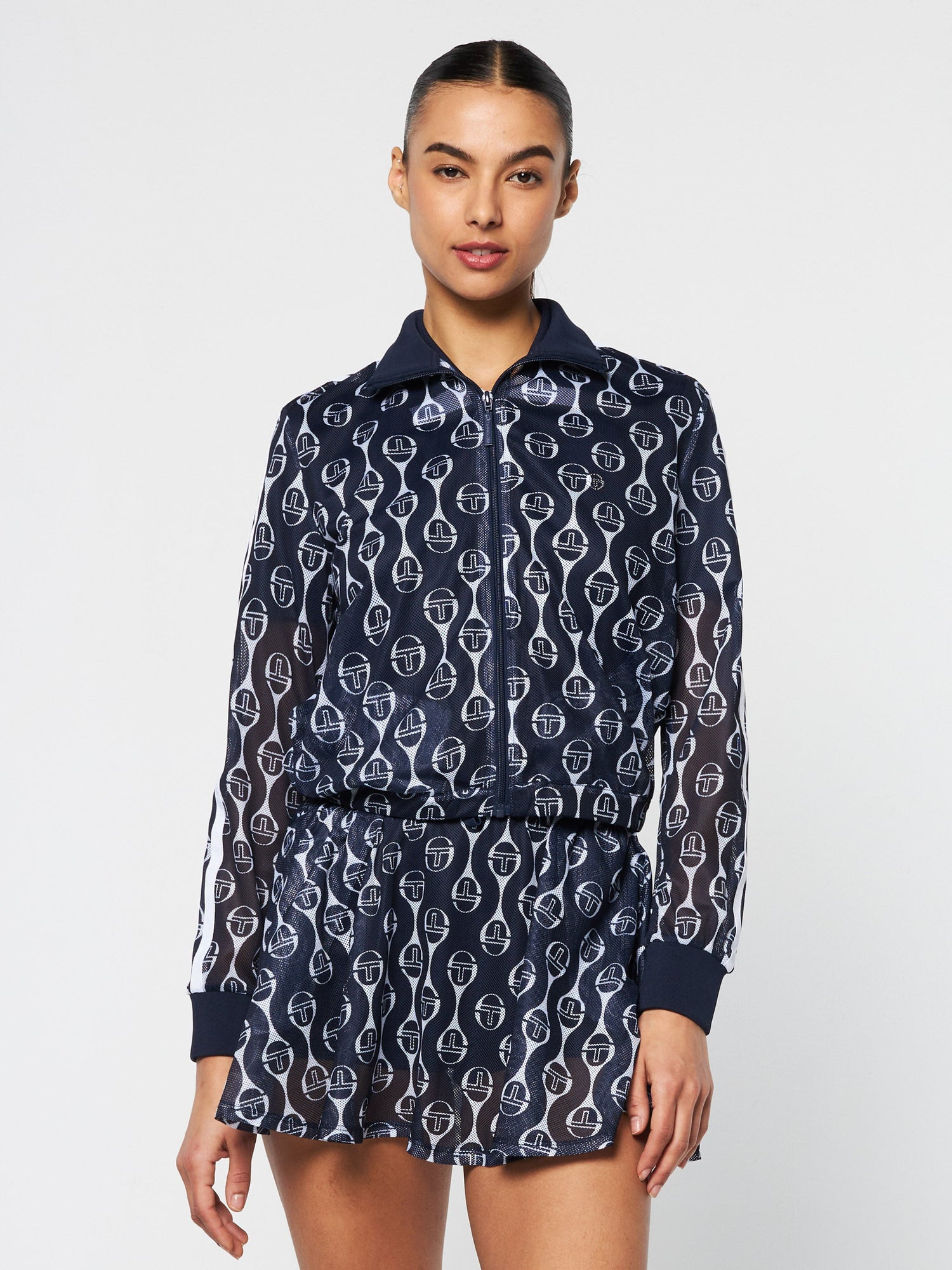 Women | Lesi Mesh Jacket | Maritime Blue